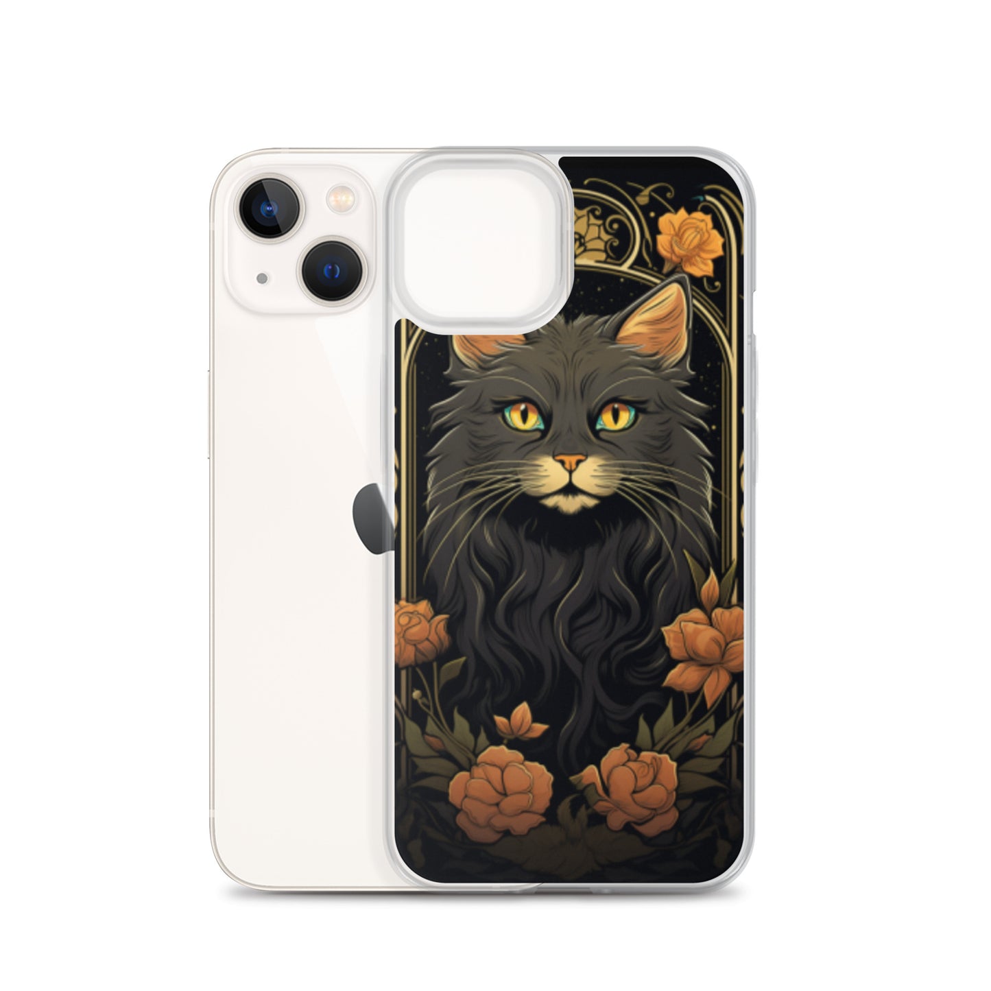 Art Nouveau Cat iPhone Case