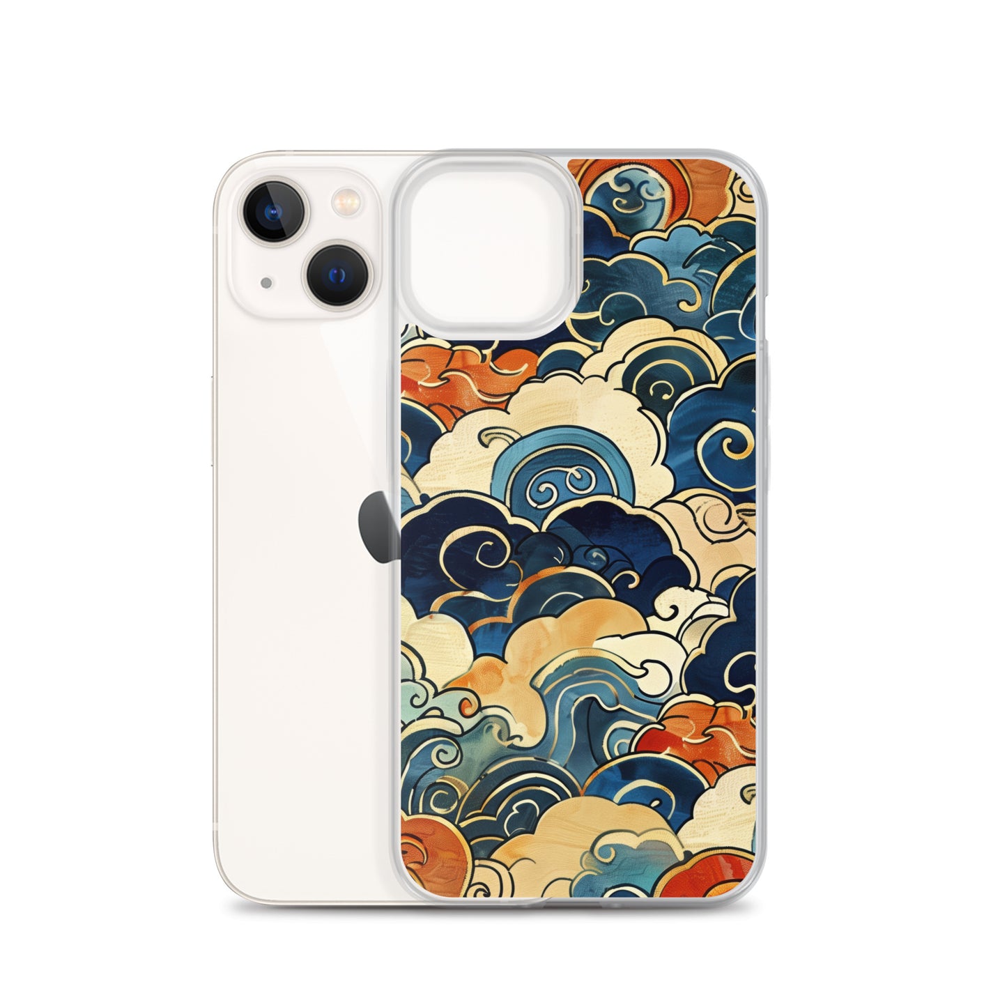 iPhone Case Stylized Clouds