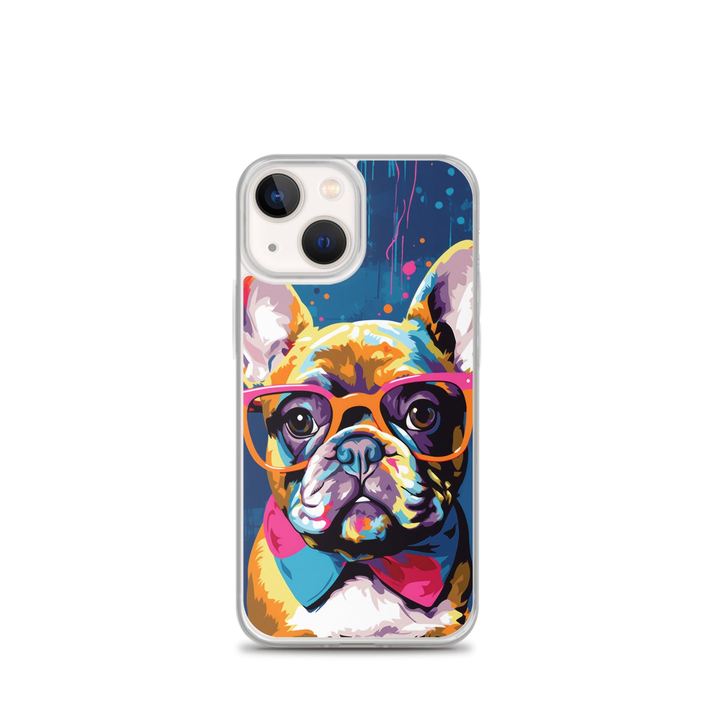 iPhone Case Painted Stylish French Bulldog