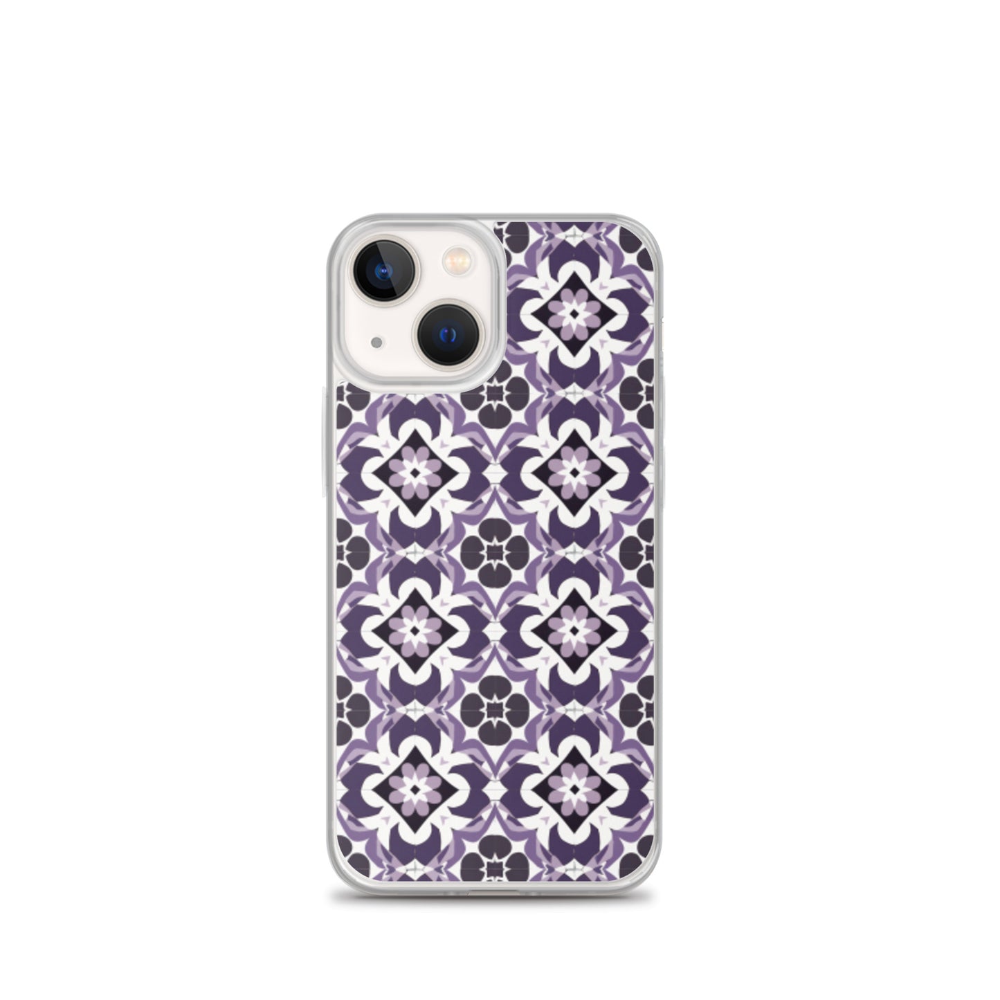 iPhone Case Purple Moroccan Style Tile