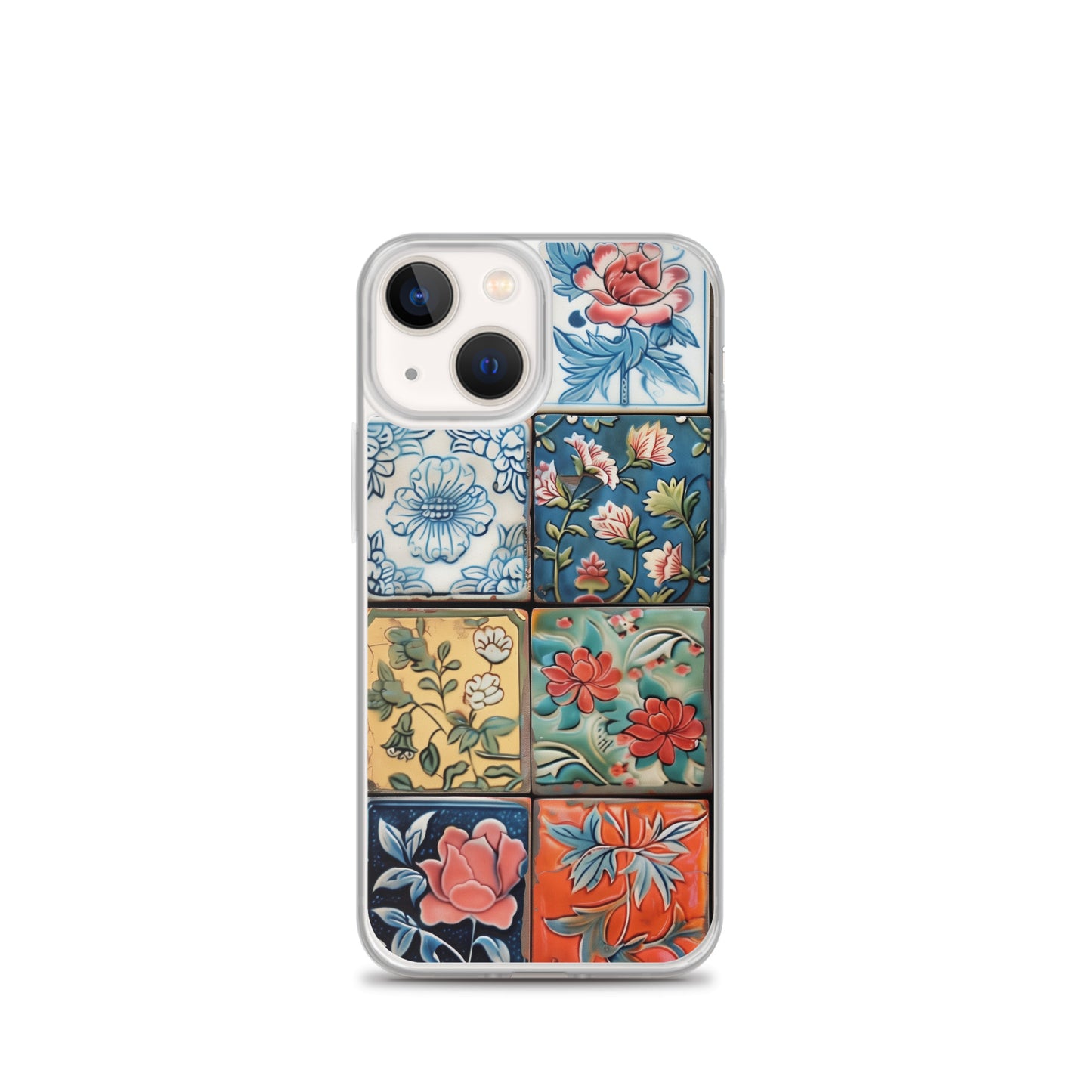 iPhone Case Colorful Majolilca Tiles