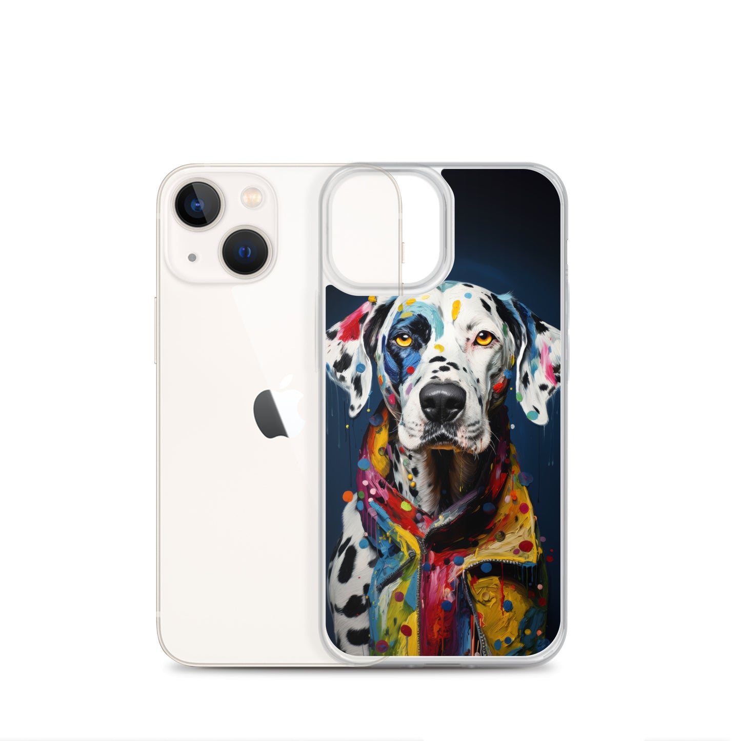 iPhone Case Painted Dalmatian