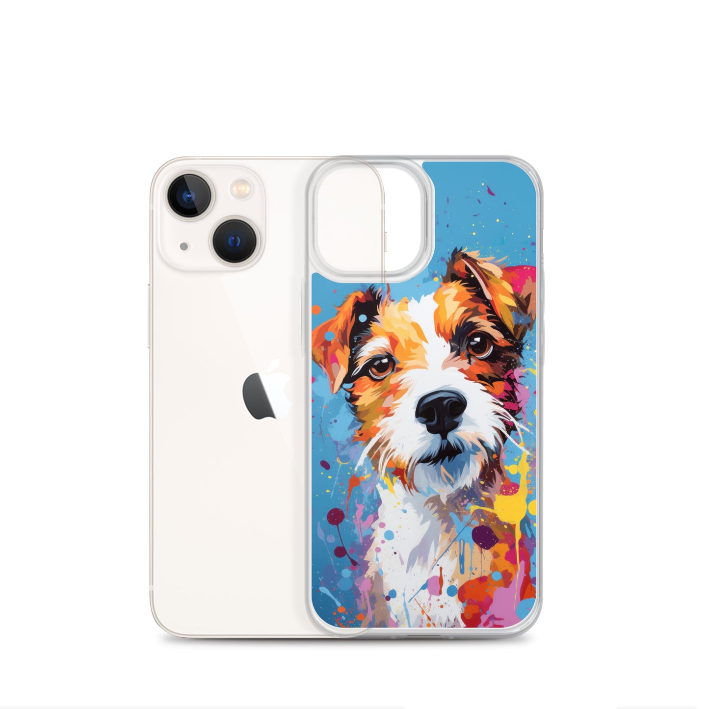 iPhone Case Painted Jack Russell Terrier