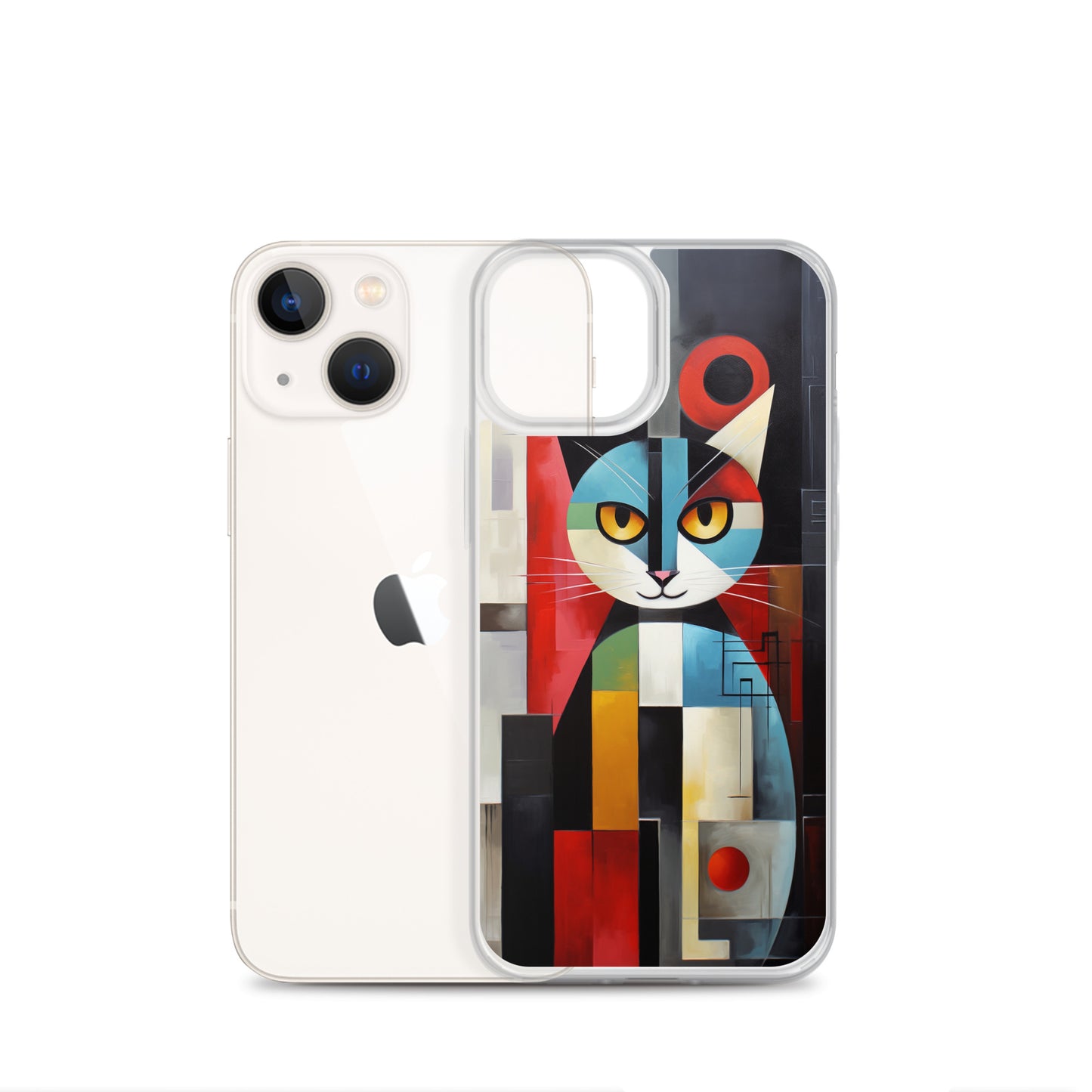 Bauhaus Kitty Cat iPhone Case