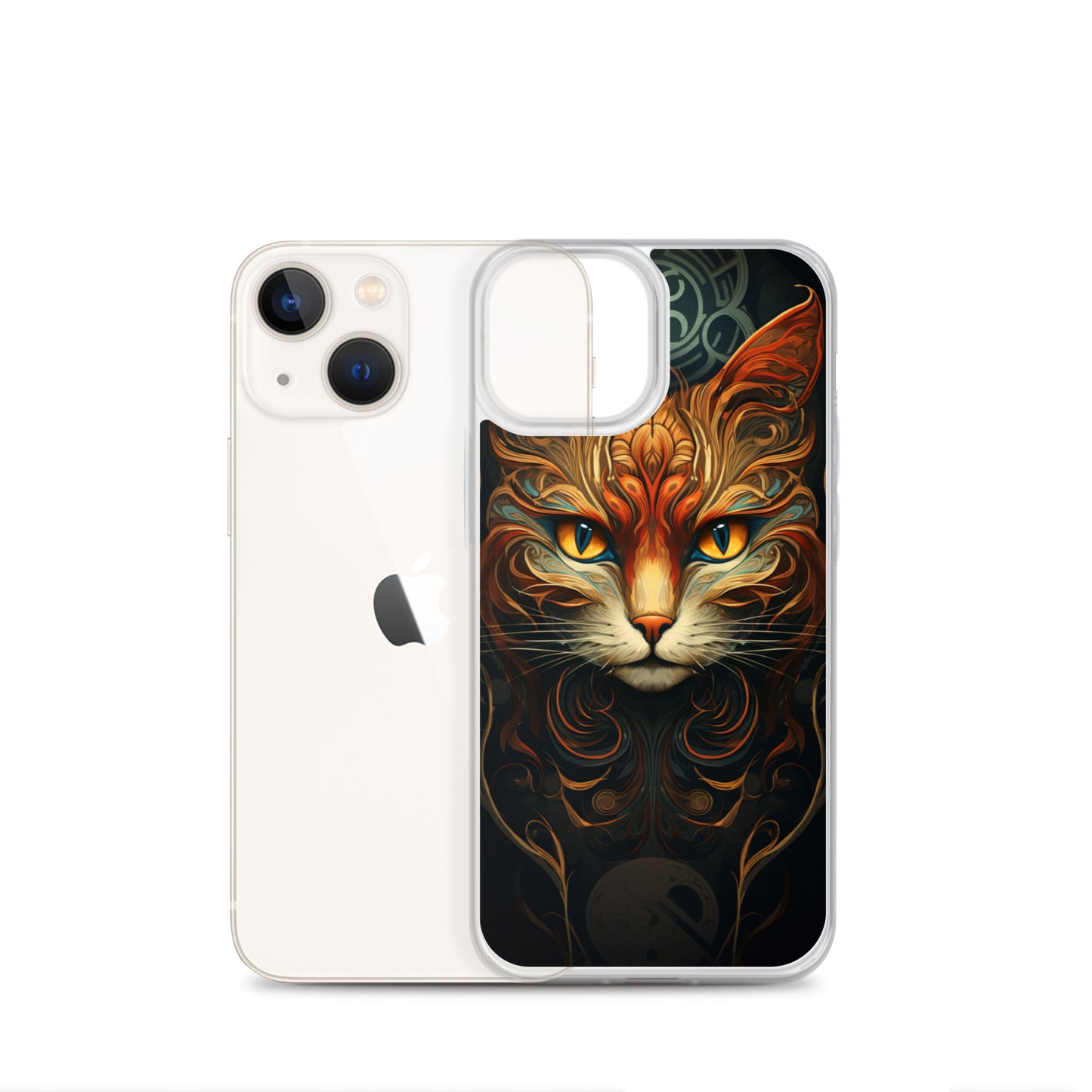 Art Nouveau Cat #2 iPhone Case