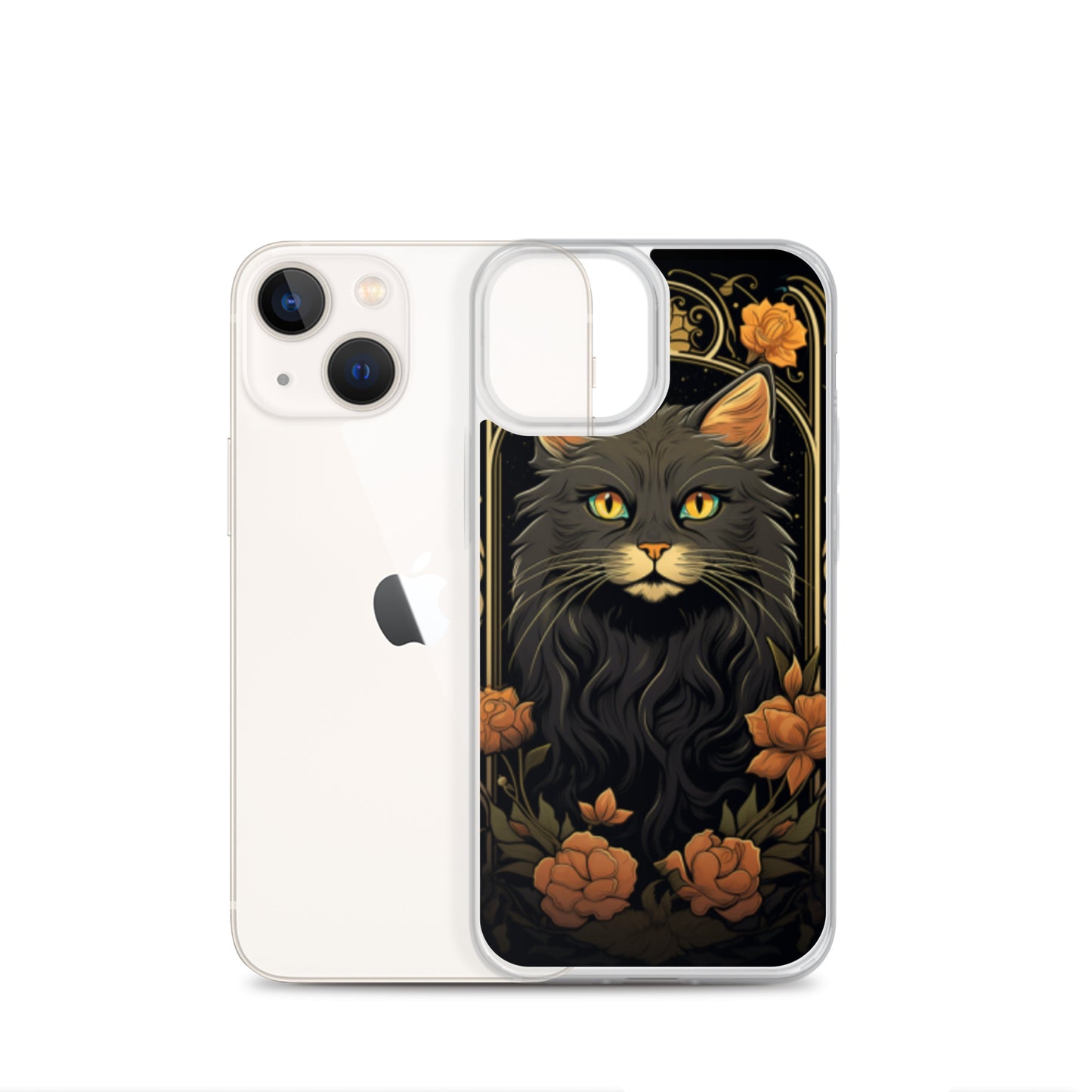 Art Nouveau Cat iPhone Case