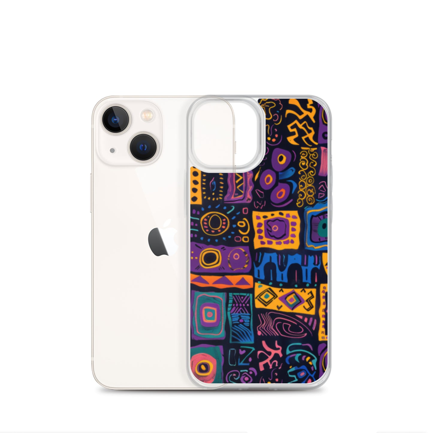 iPhone Case Colorful Yemanja Pattern