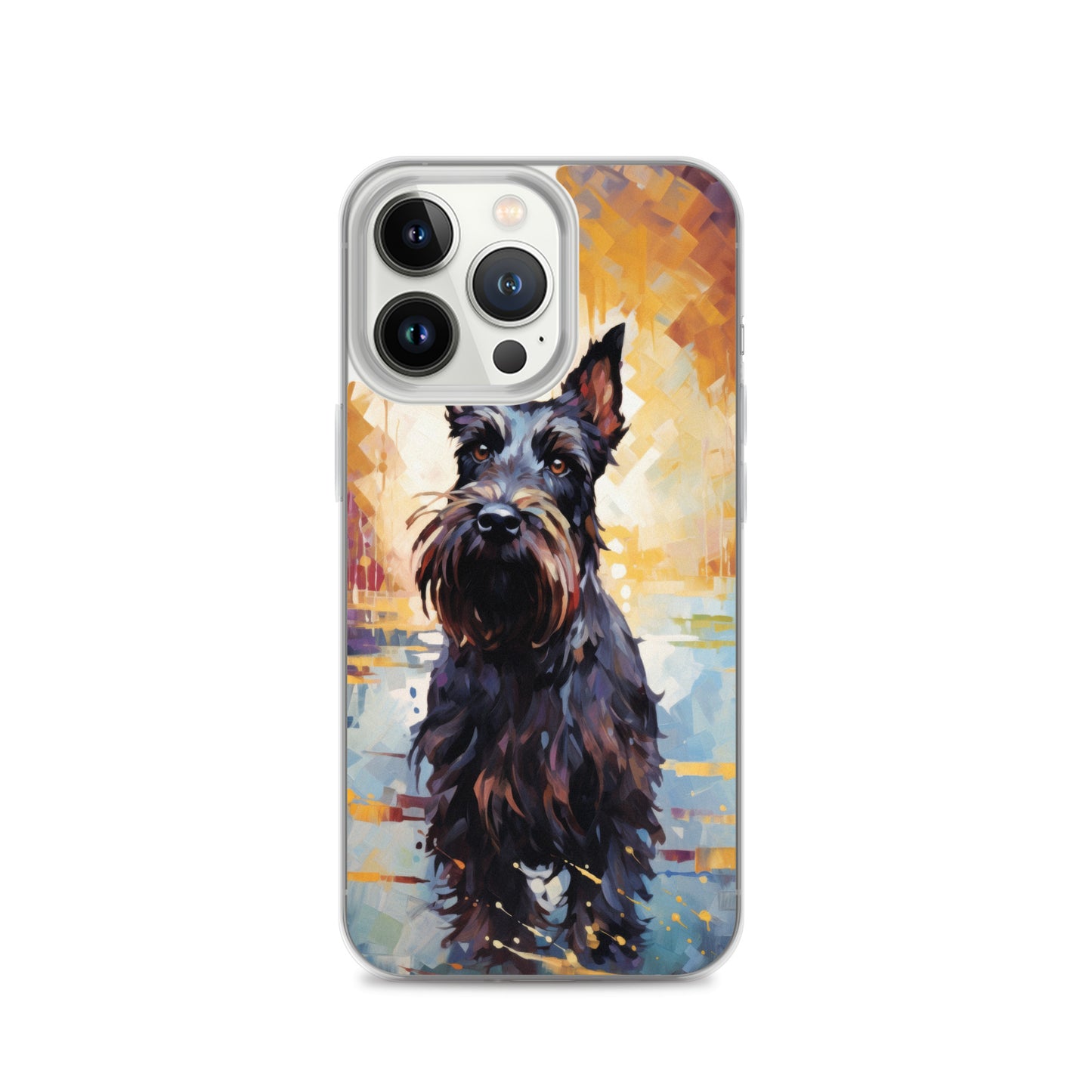 iPhone Case Painted Scottish Terrier