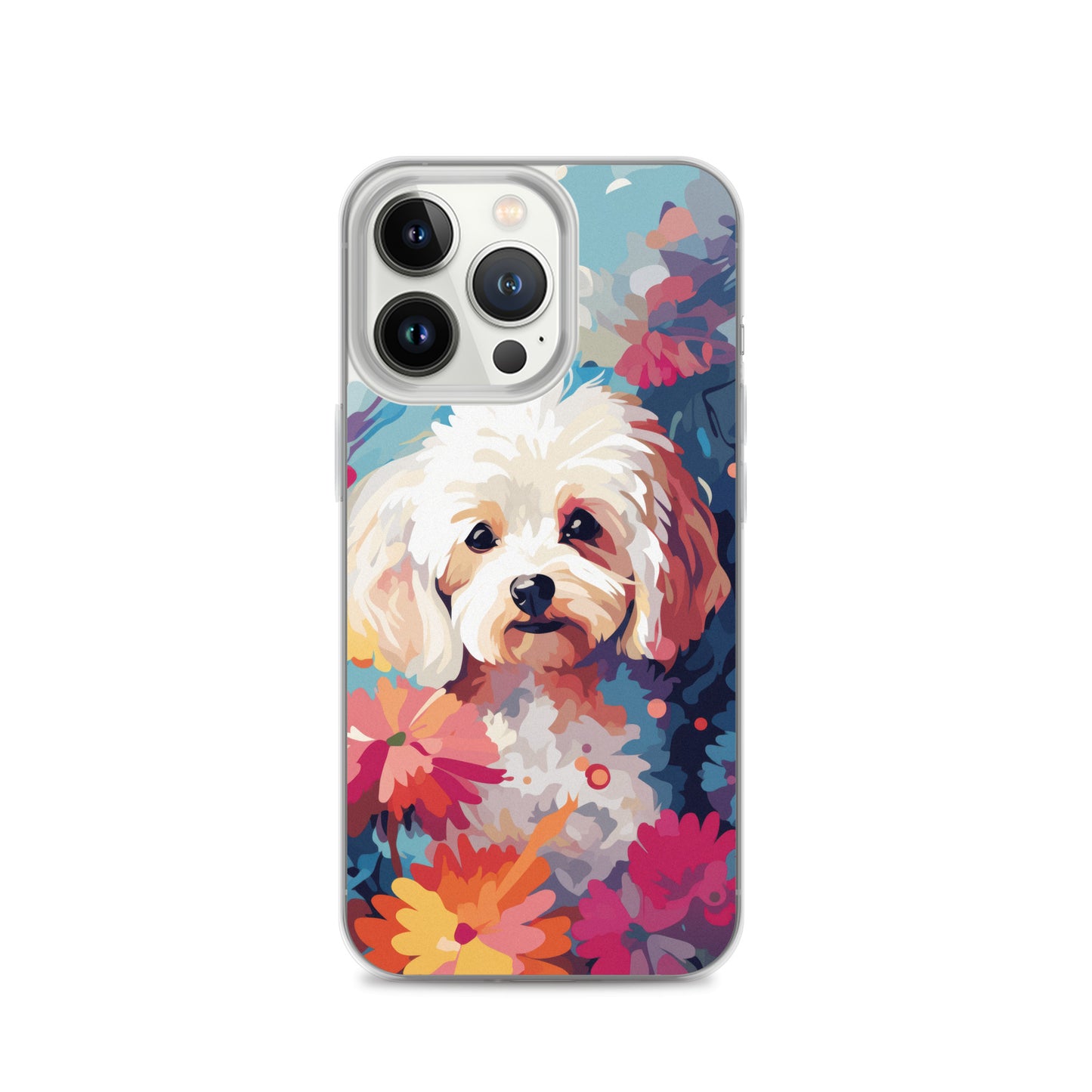 iPhone Case Painted Bichon Frise
