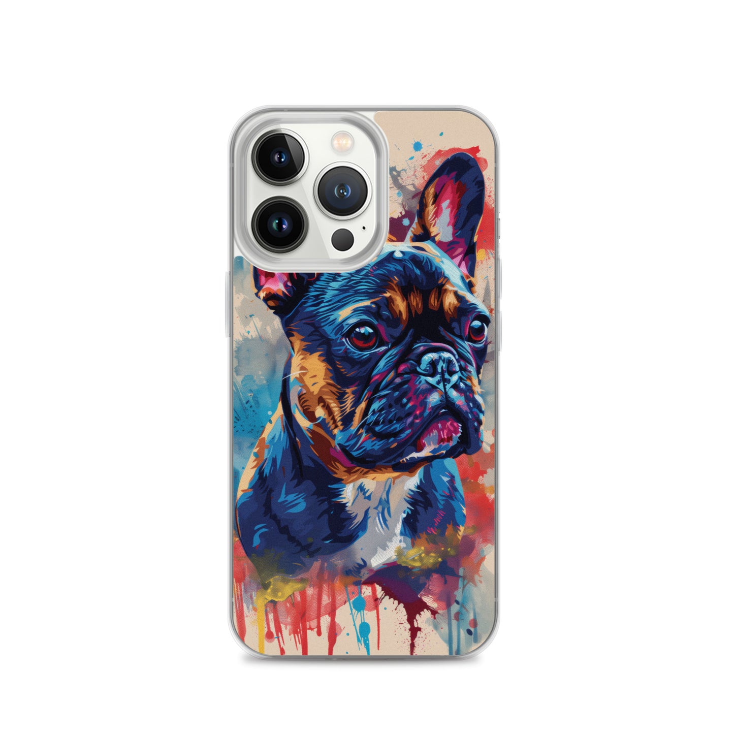 Painted French Bulldog iPhone Case