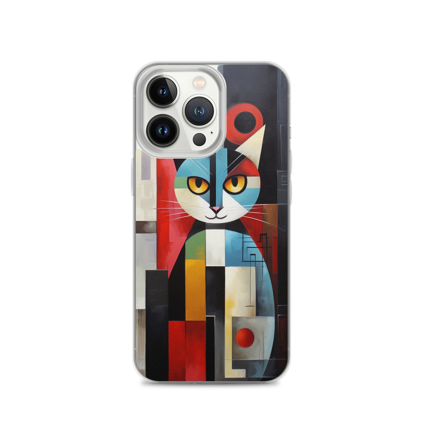 Bauhaus Kitty Cat iPhone Case