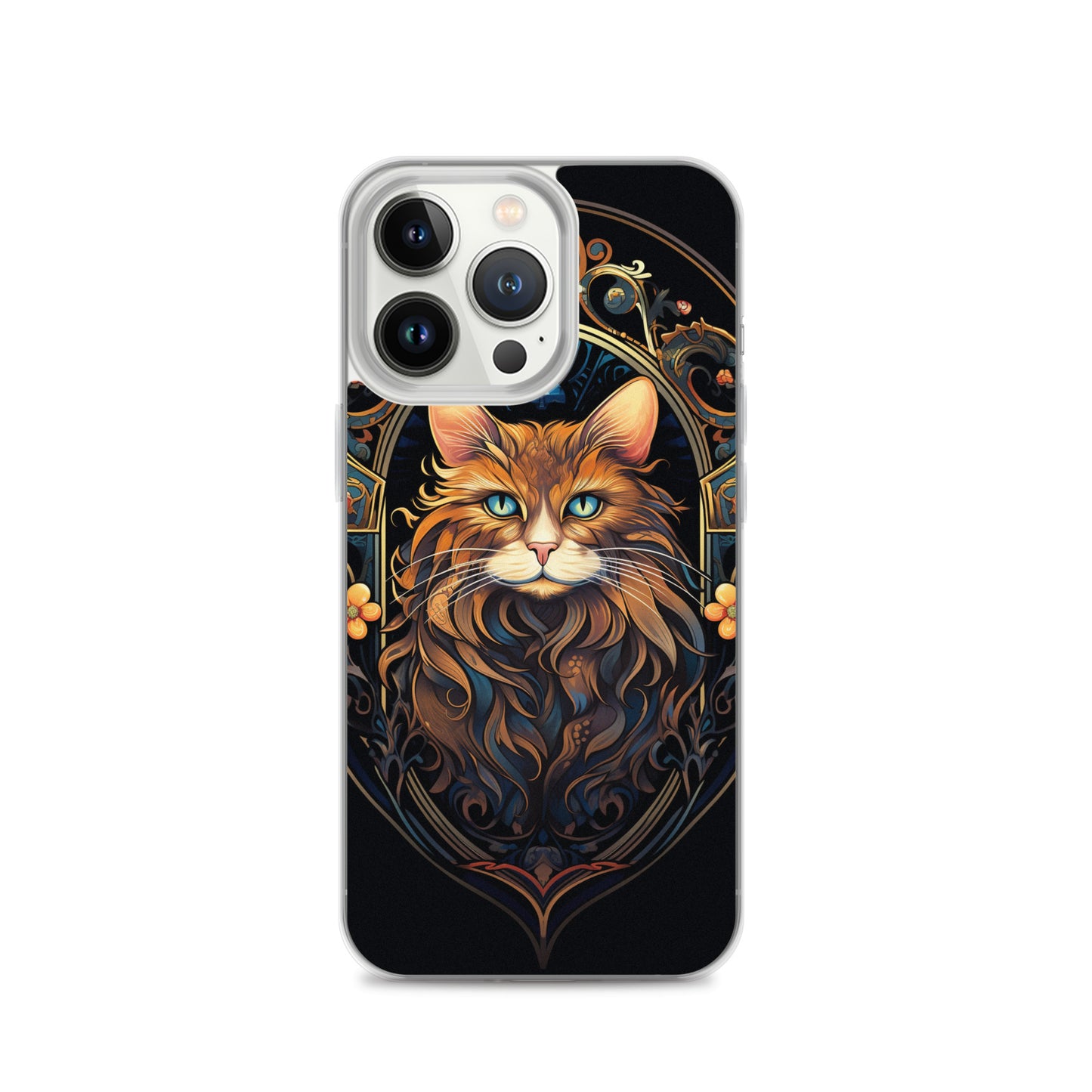 Art Nouveau Cat #3 iPhone Case