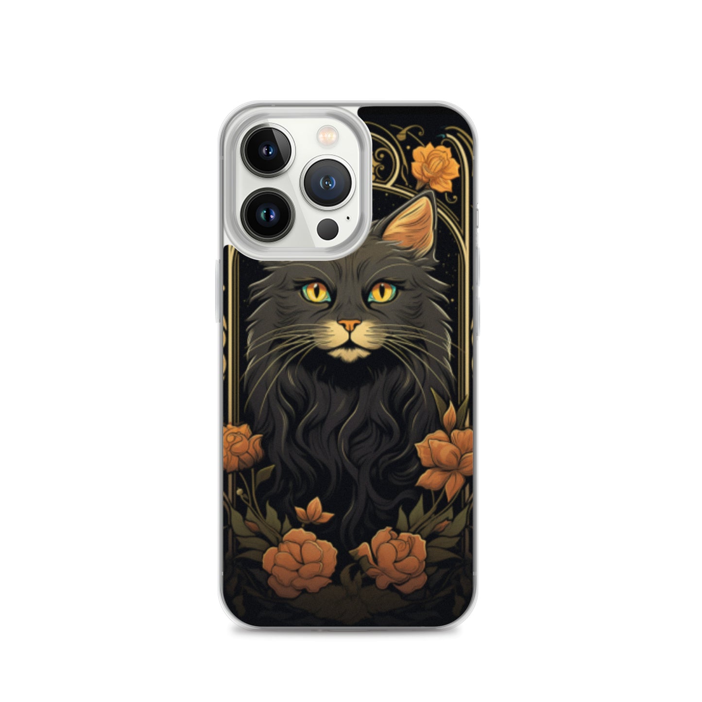 Art Nouveau Cat iPhone Case