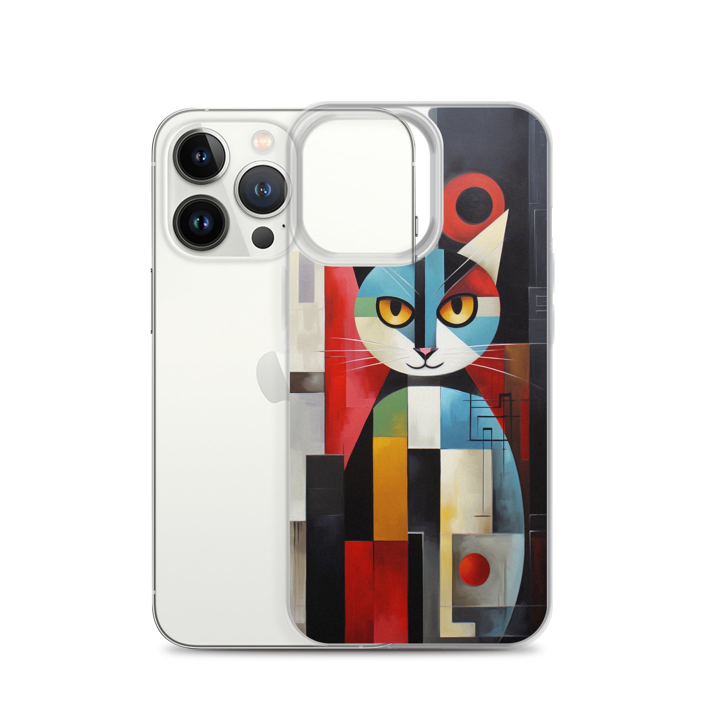 Bauhaus Kitty Cat iPhone Case