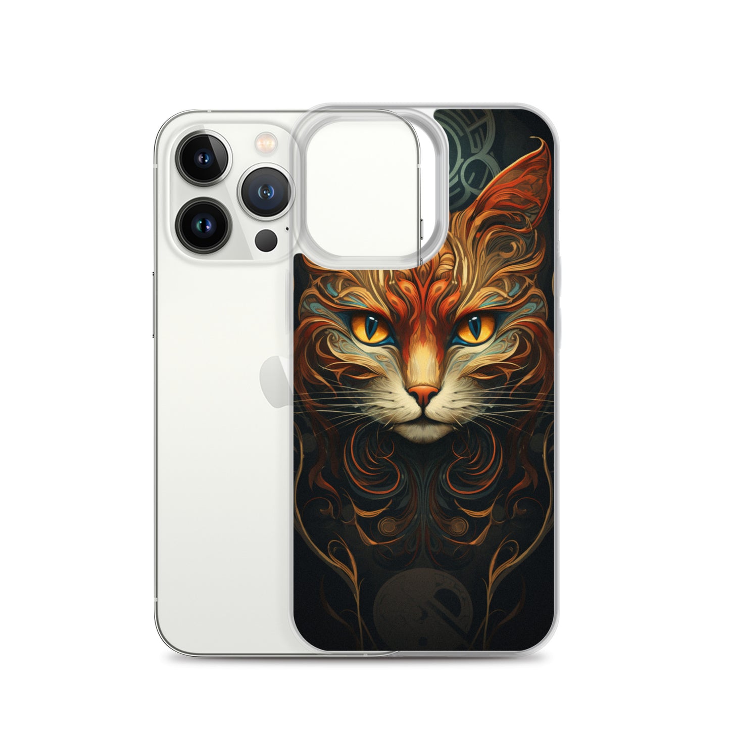 Art Nouveau Cat #2 iPhone Case