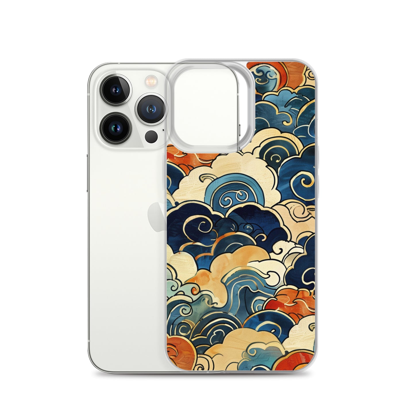 iPhone Case Stylized Clouds