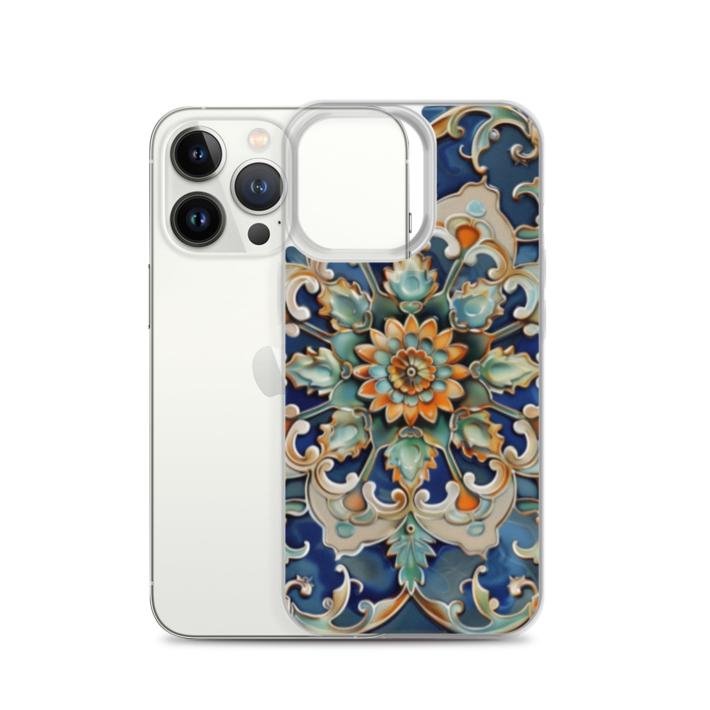 iPhone Case Malaysian Ceramic Tile Pattern