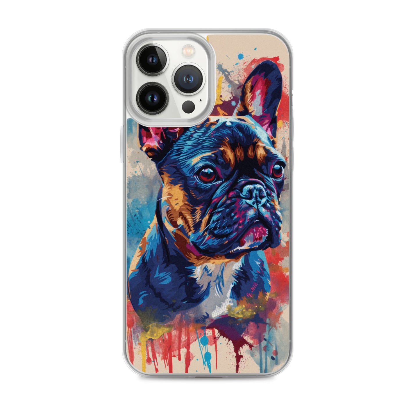 Painted French Bulldog iPhone Case