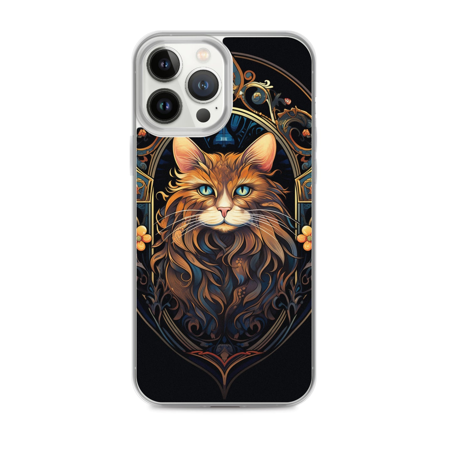 Art Nouveau Cat #3 iPhone Case