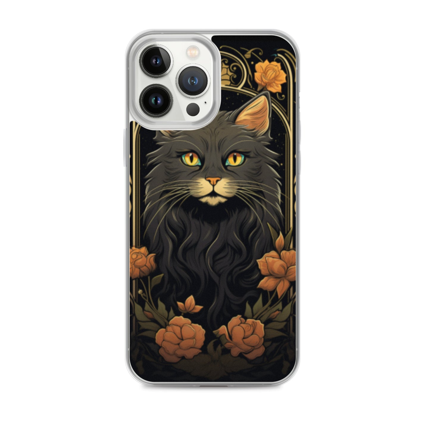 Art Nouveau Cat iPhone Case