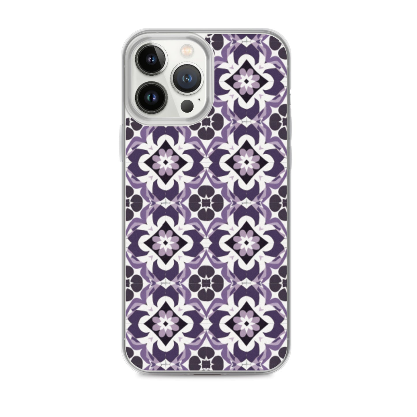 iPhone Case Purple Moroccan Style Tile