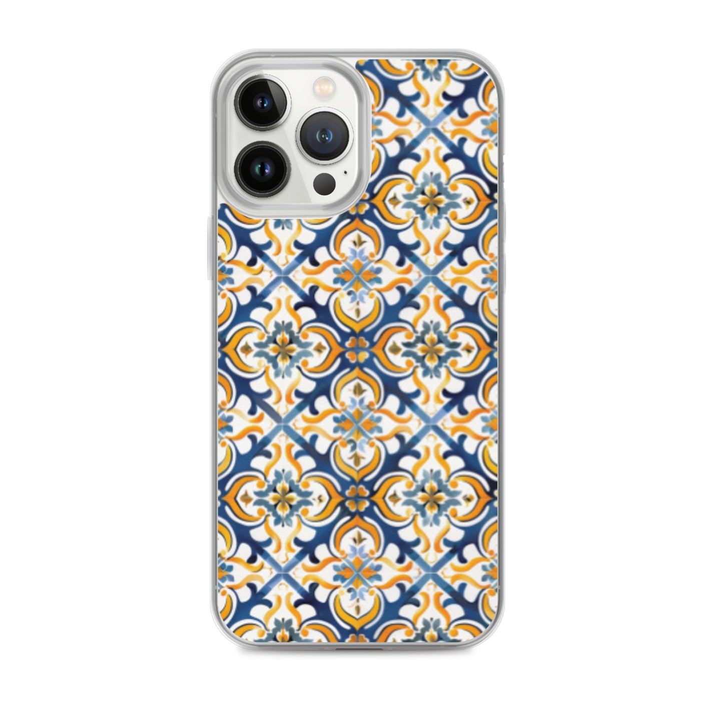 iPhone Case Colorful Spanish Tile Pattern