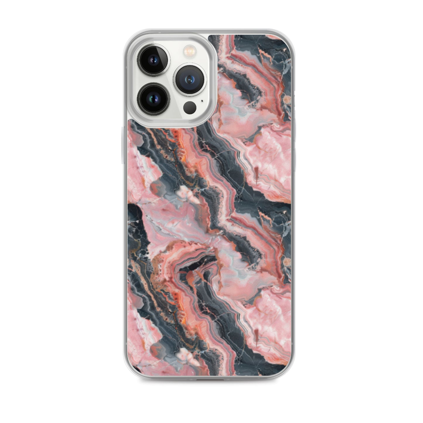 iPhone Case Pink Picasso Marble Pattern