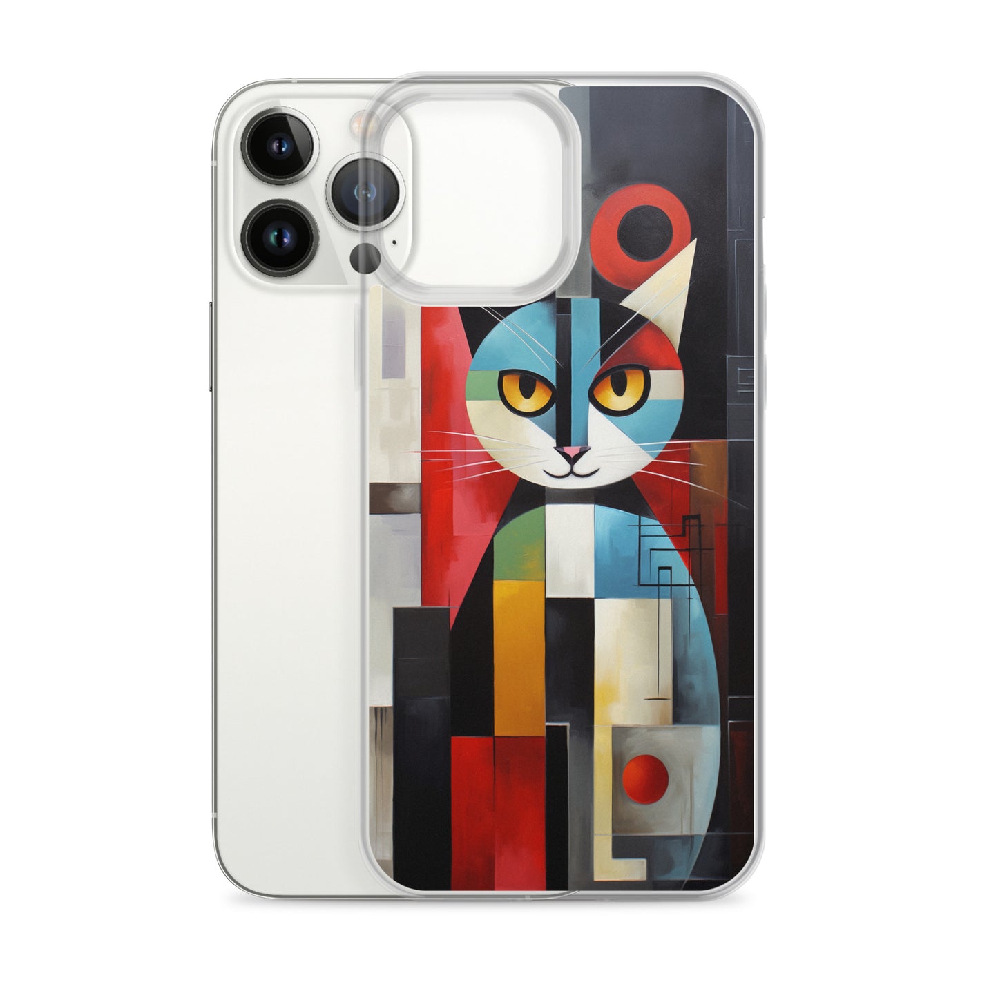 Bauhaus Kitty Cat iPhone Case