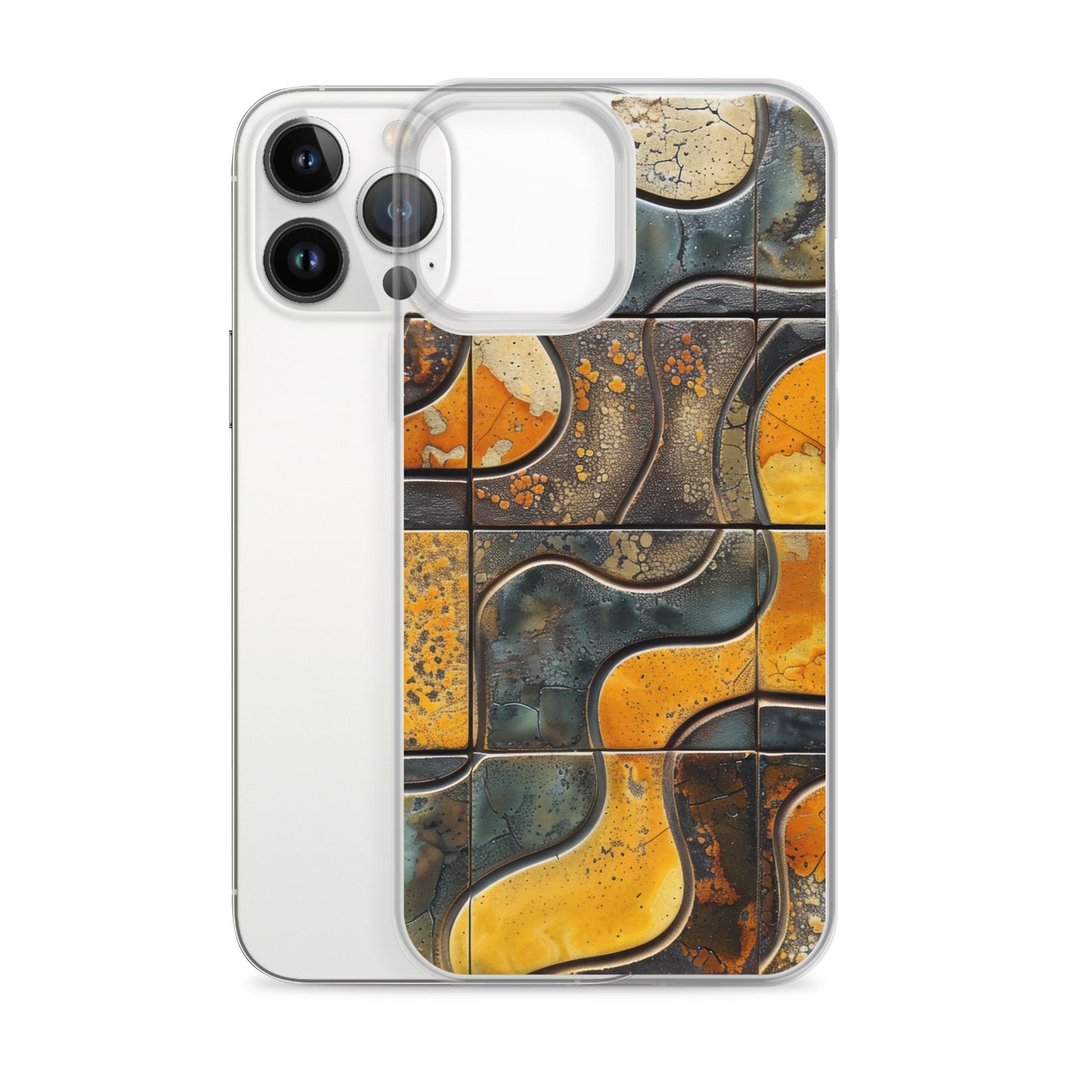 iPhone Case West German Lava Tile