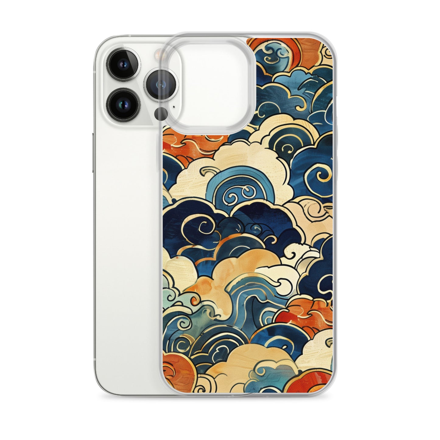 iPhone Case Stylized Clouds