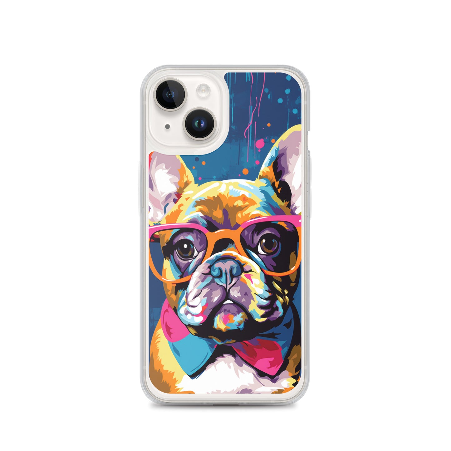 iPhone Case Painted Stylish French Bulldog