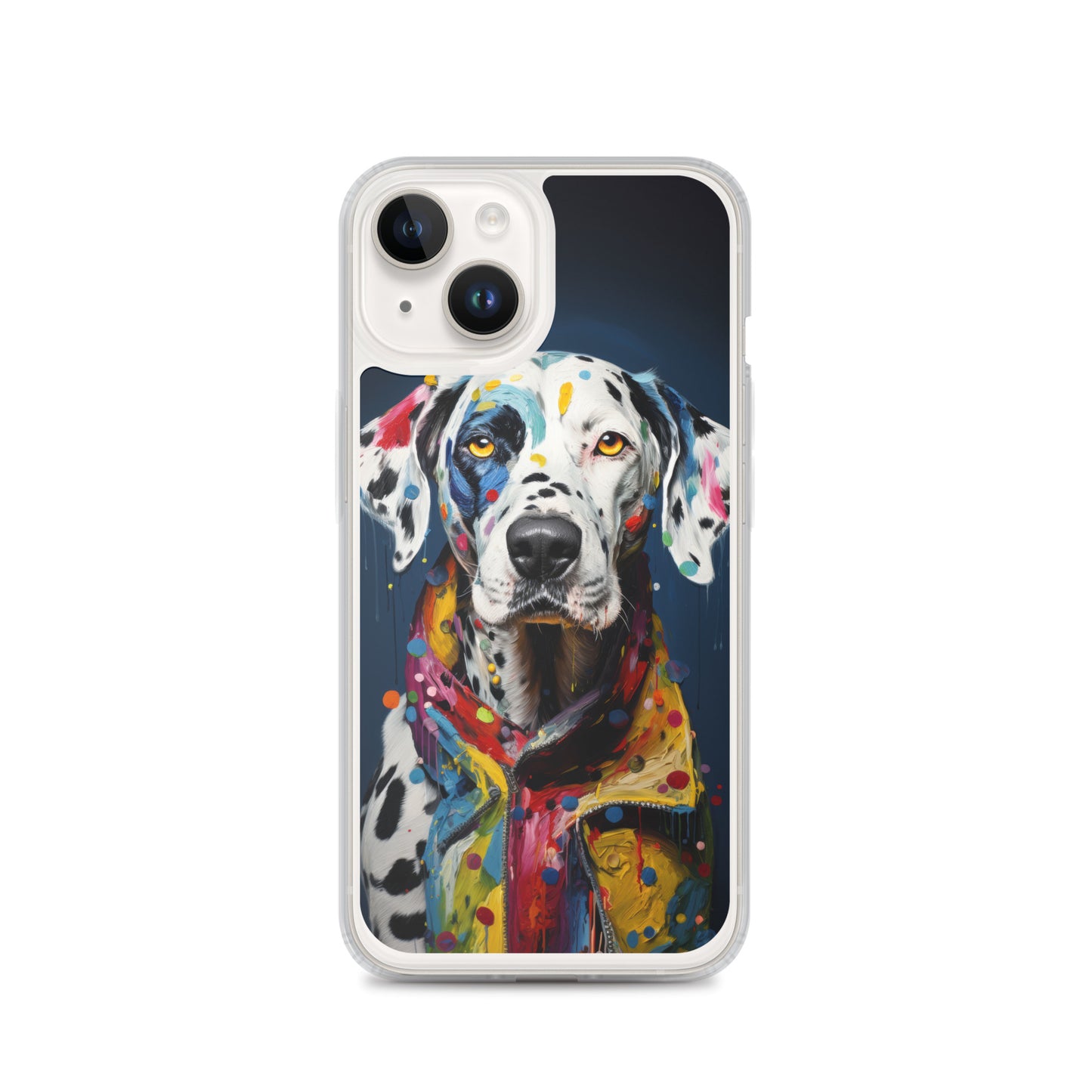 iPhone Case Painted Dalmatian