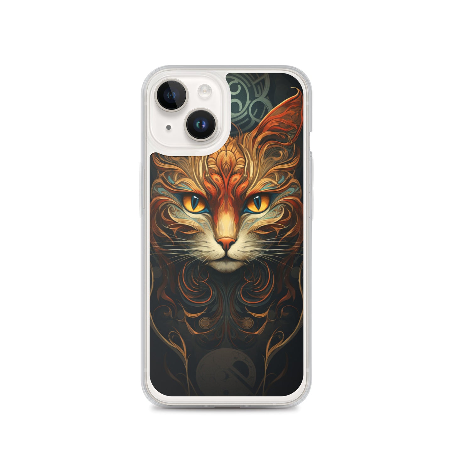 Art Nouveau Cat #2 iPhone Case