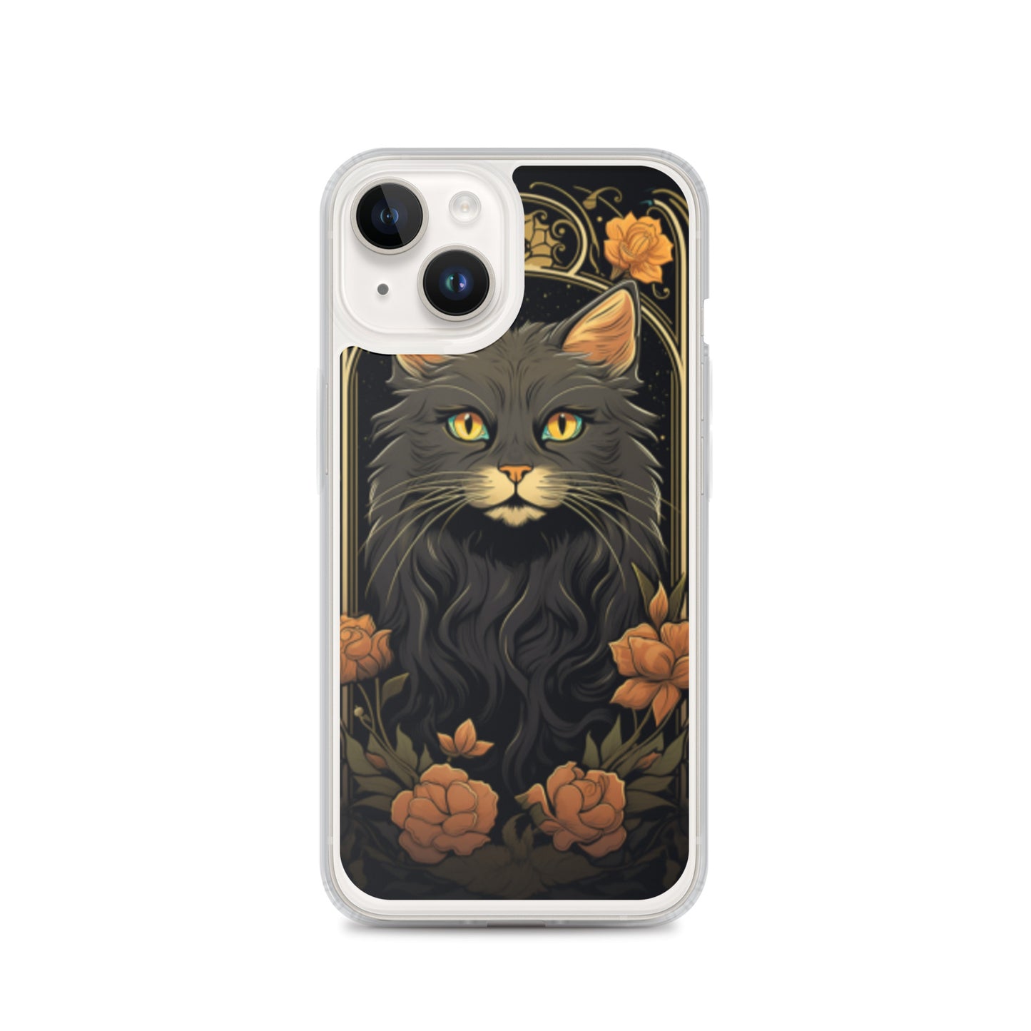 Art Nouveau Cat iPhone Case