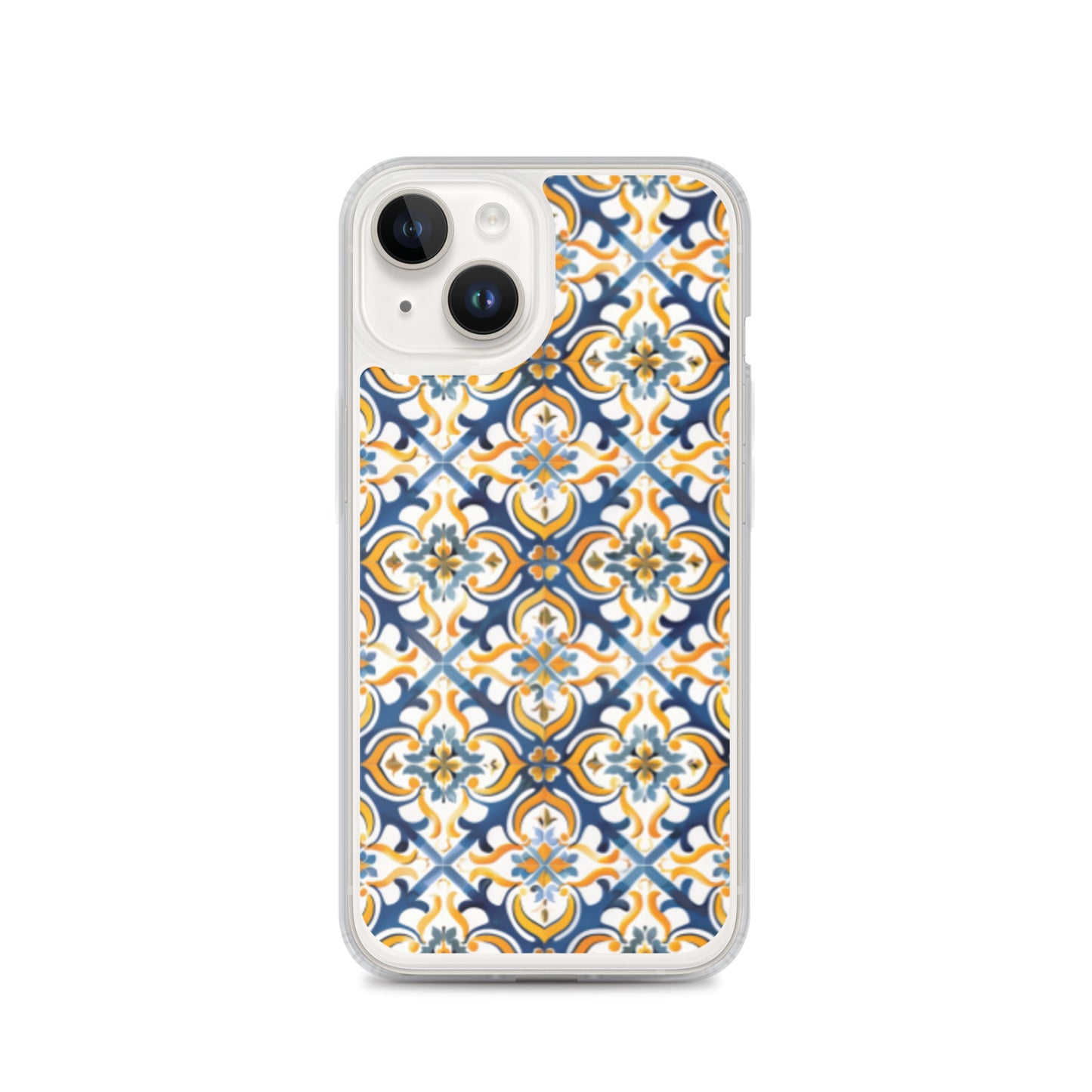 iPhone Case Colorful Spanish Tile Pattern