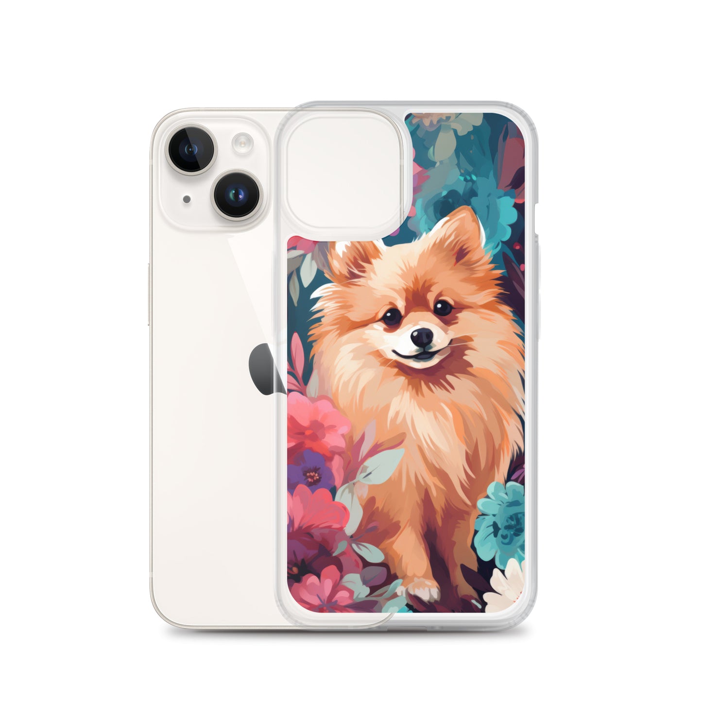 iPhone Case Painted Pomeranian