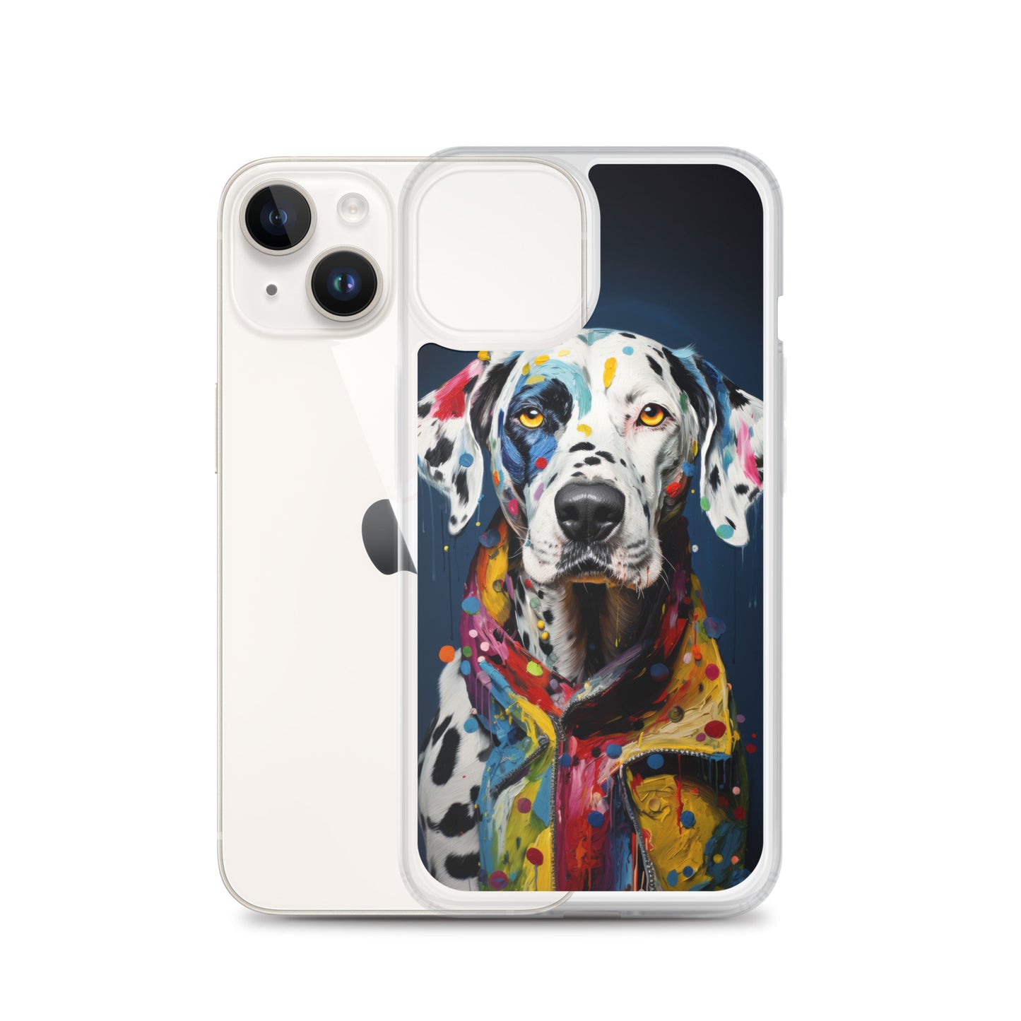 iPhone Case Painted Dalmatian