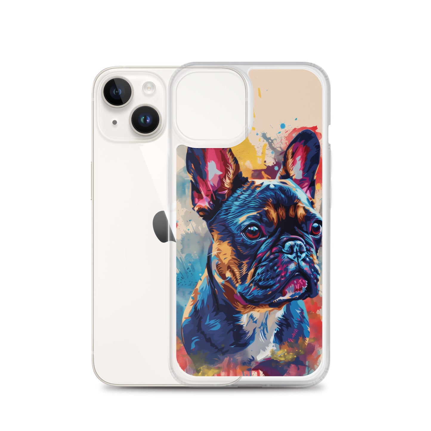 iPhone Case Painted French Bulldog