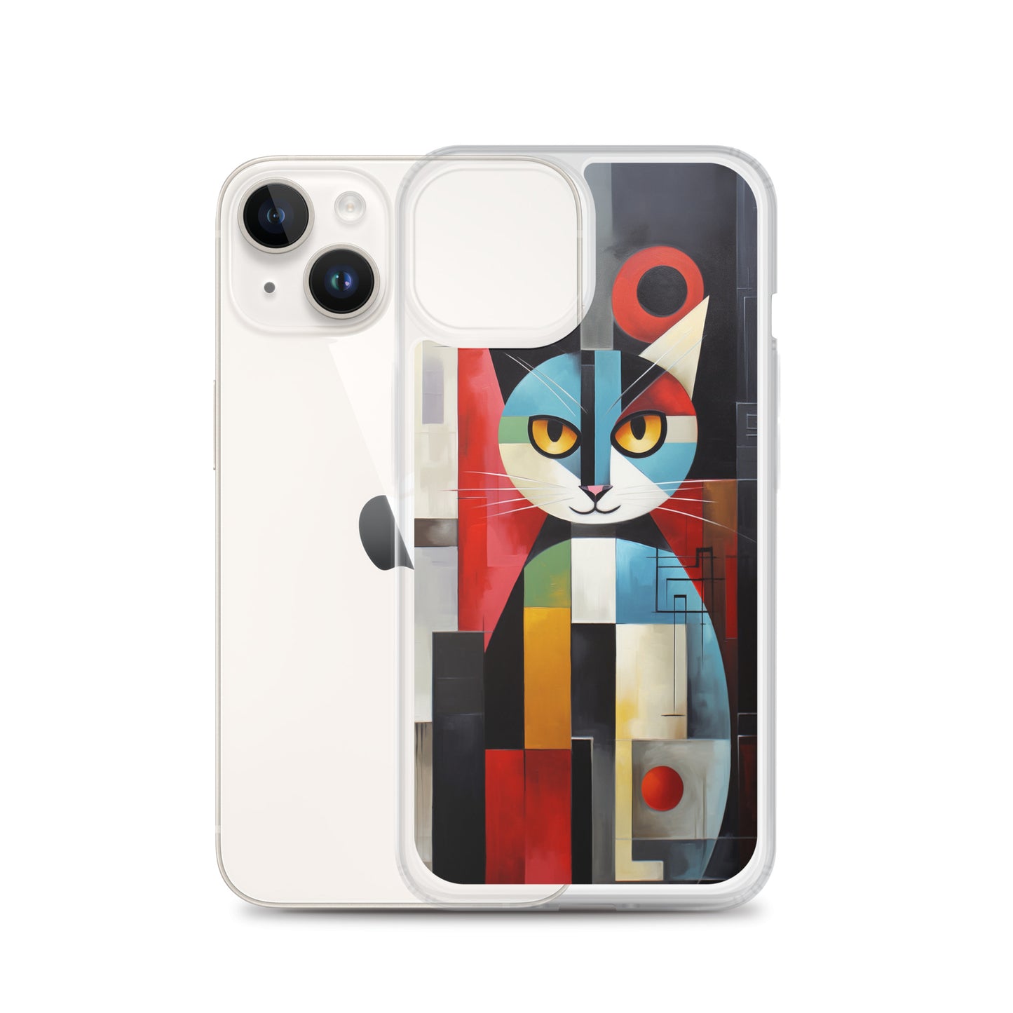 Bauhaus Kitty Cat iPhone Case