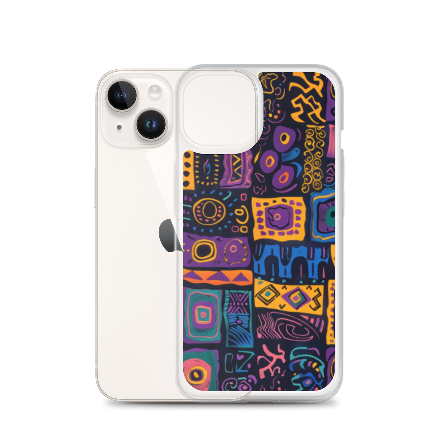 iPhone Case Colorful Yemanja Pattern