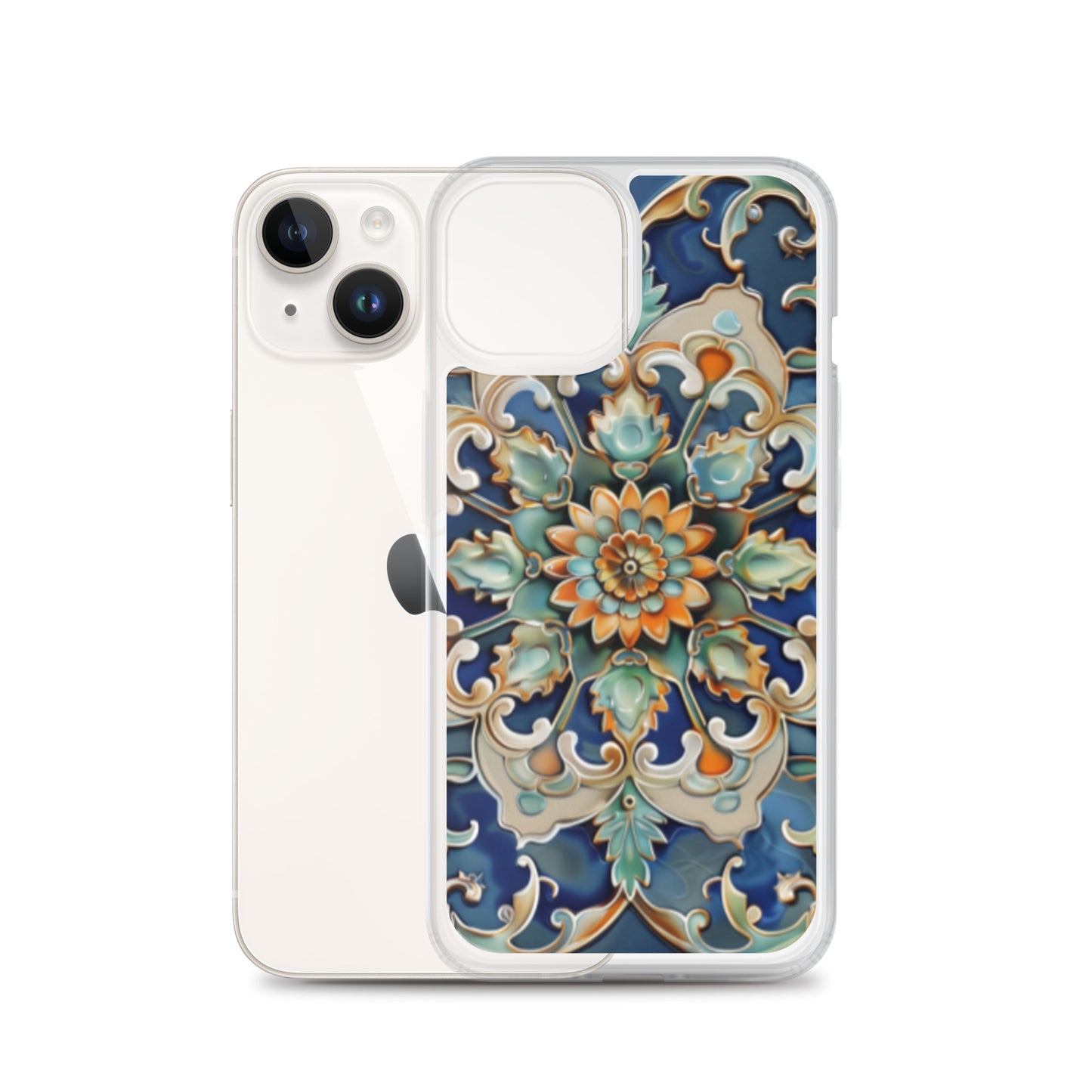 iPhone Case Malaysian Ceramic Tile Pattern