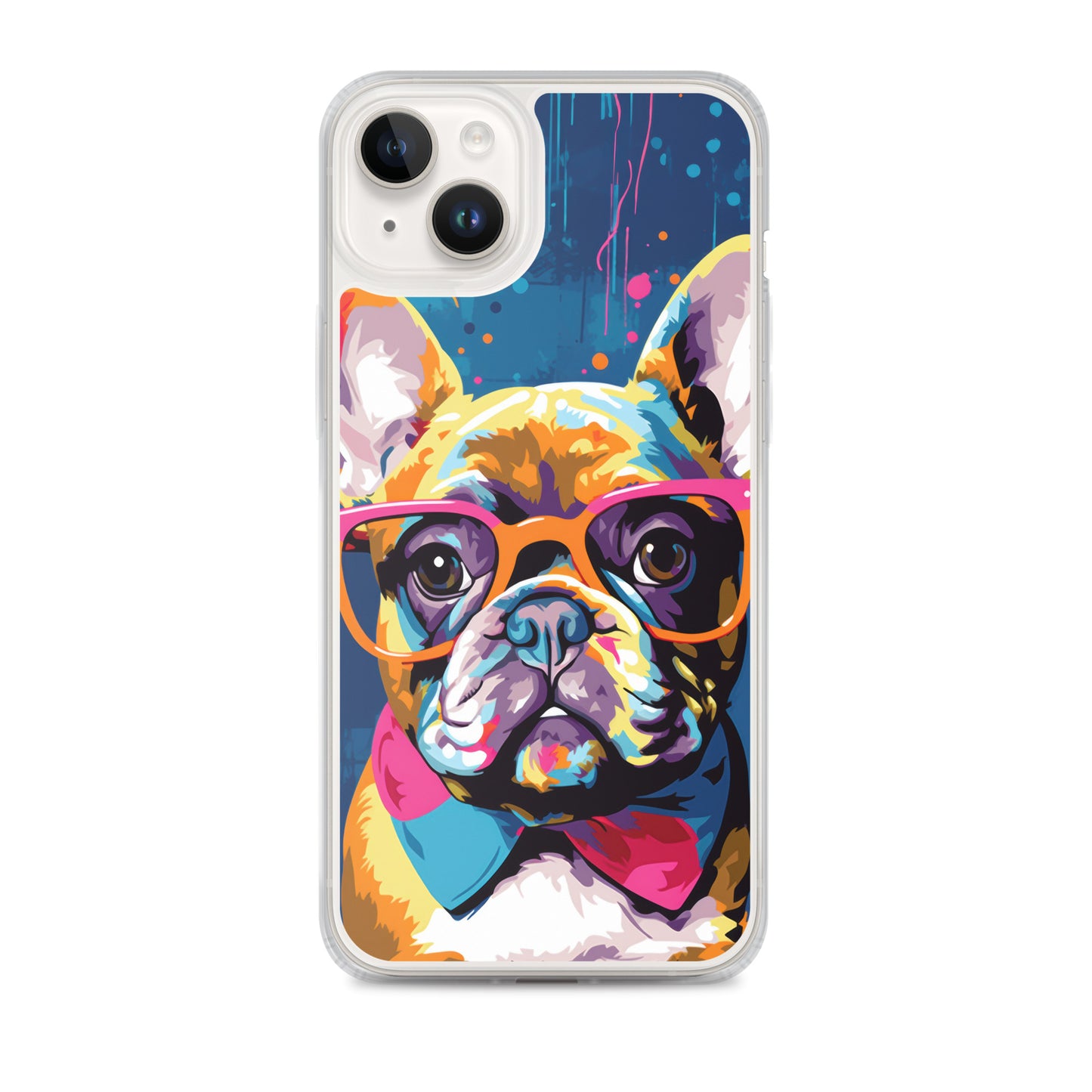 iPhone Case Painted Stylish French Bulldog