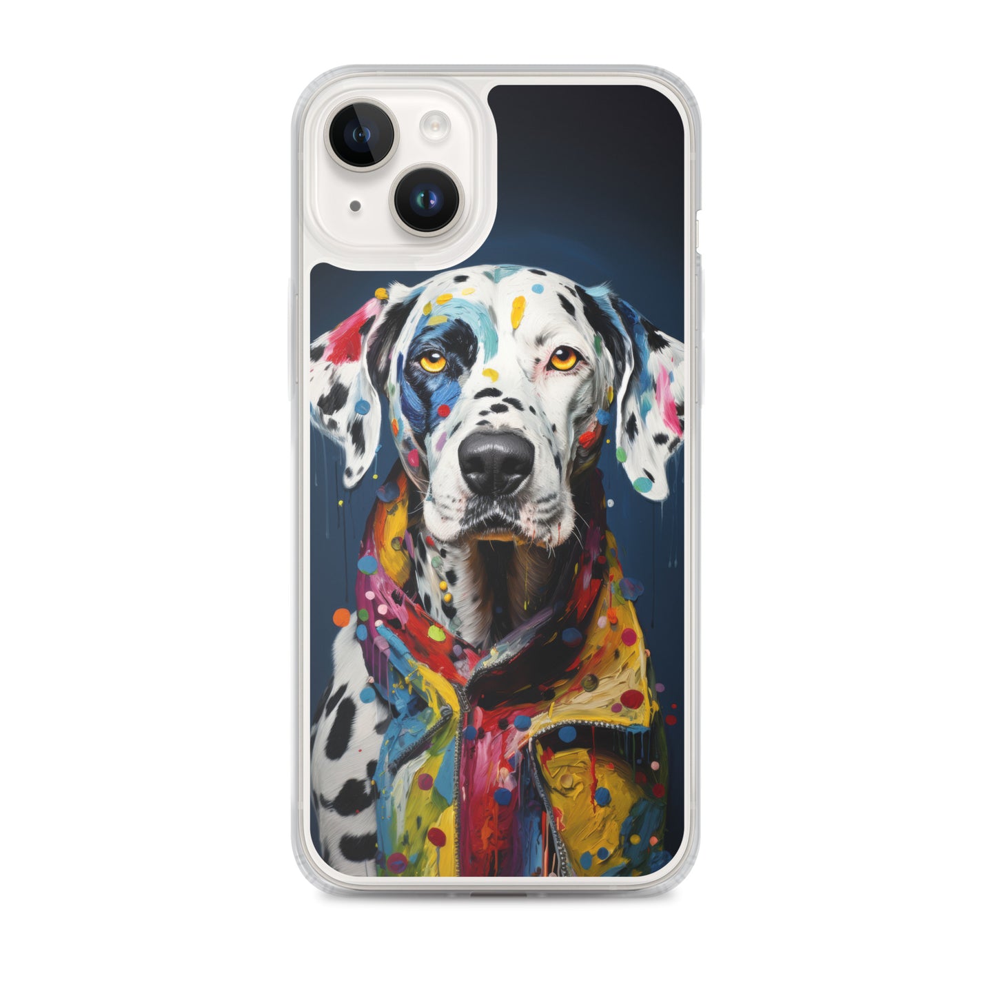 iPhone Case Painted Dalmatian
