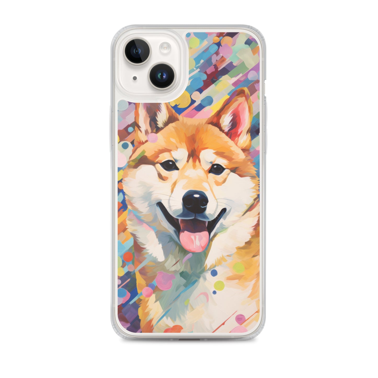 iPhone Case Painted Shiba Inu