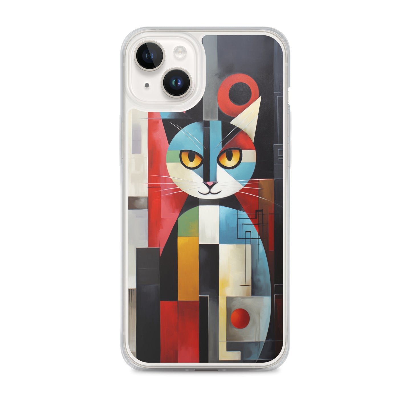 Bauhaus Kitty Cat iPhone Case