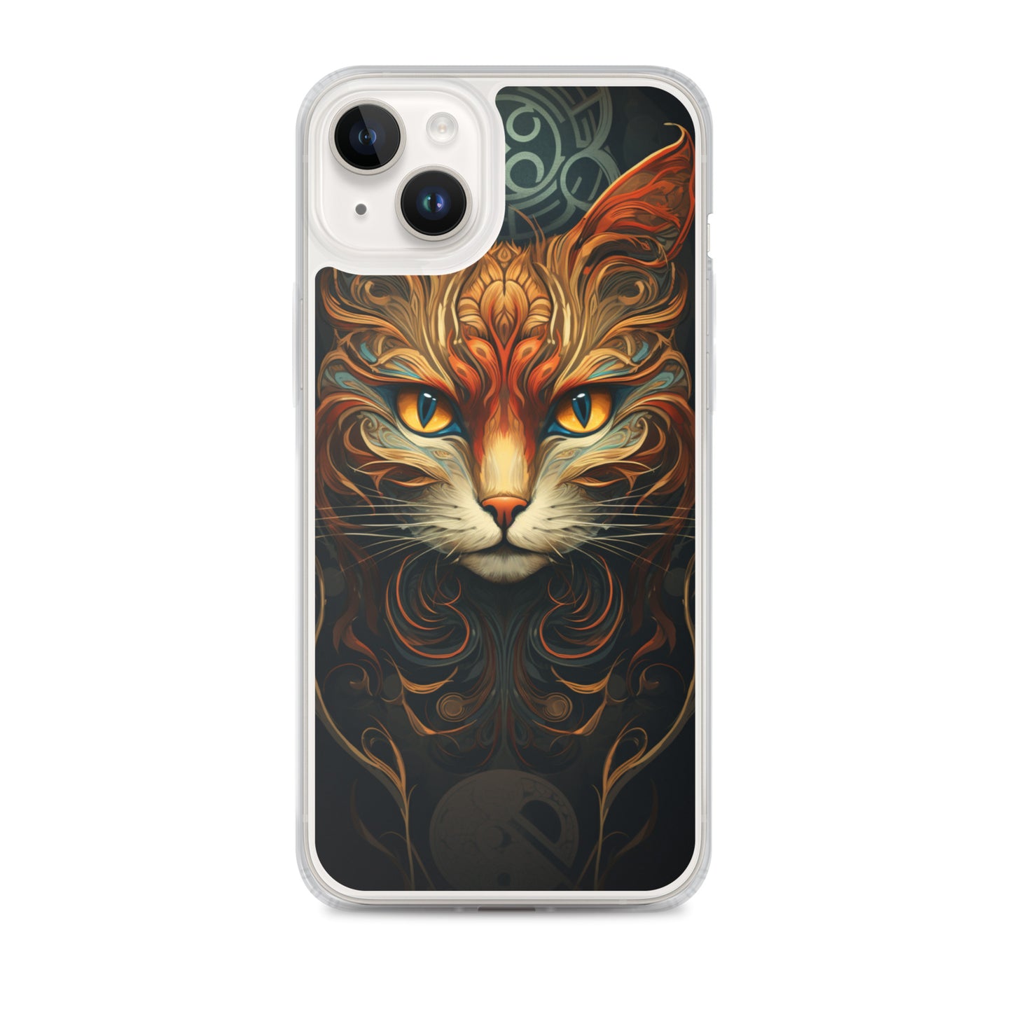 Art Nouveau Cat #2 iPhone Case