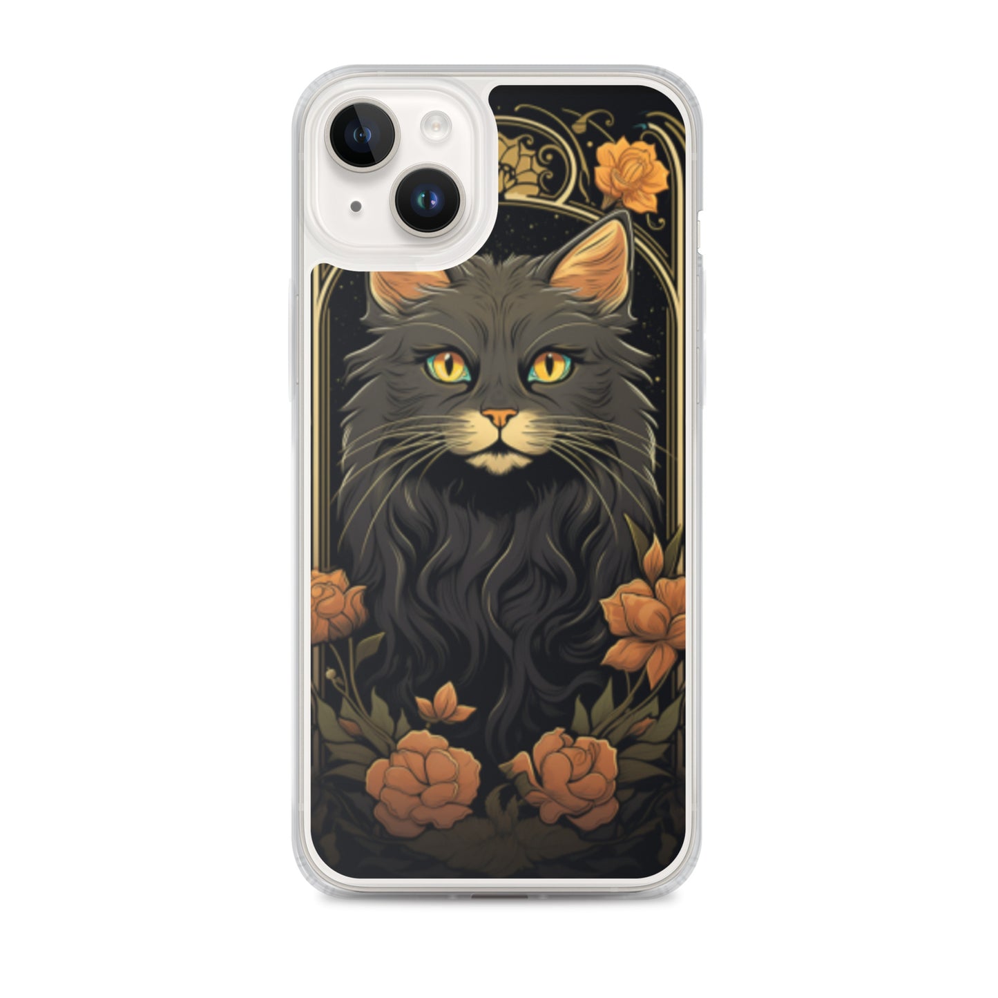 Art Nouveau Cat iPhone Case
