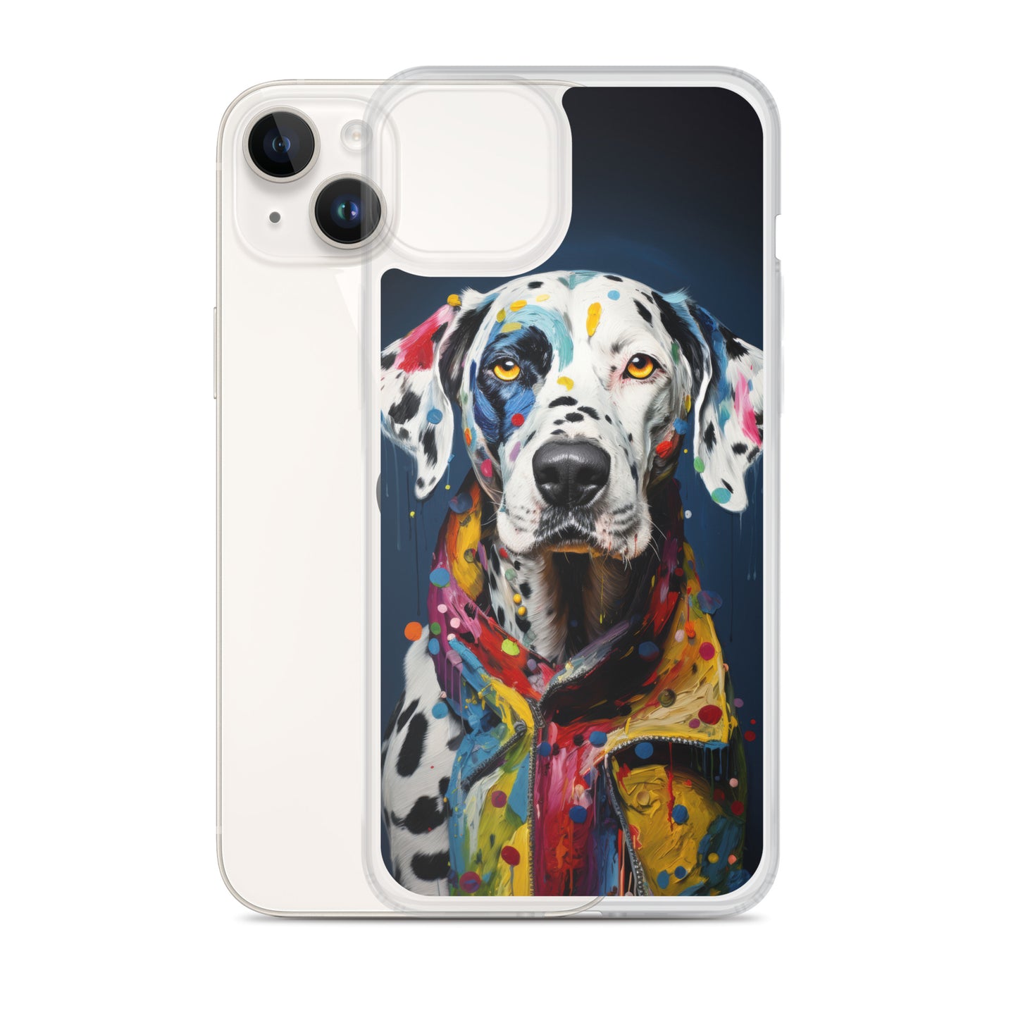 iPhone Case Painted Dalmatian