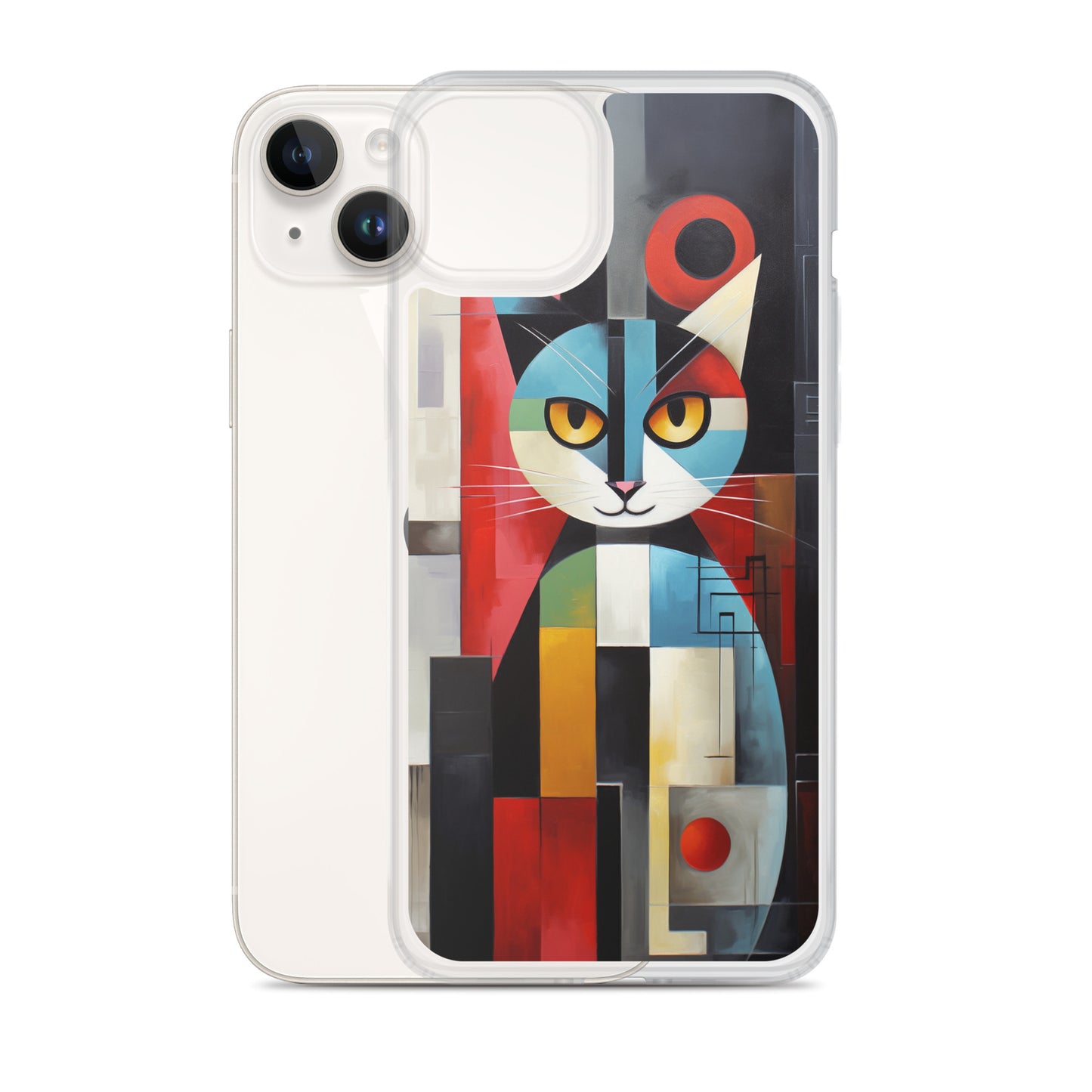 Bauhaus Kitty Cat iPhone Case