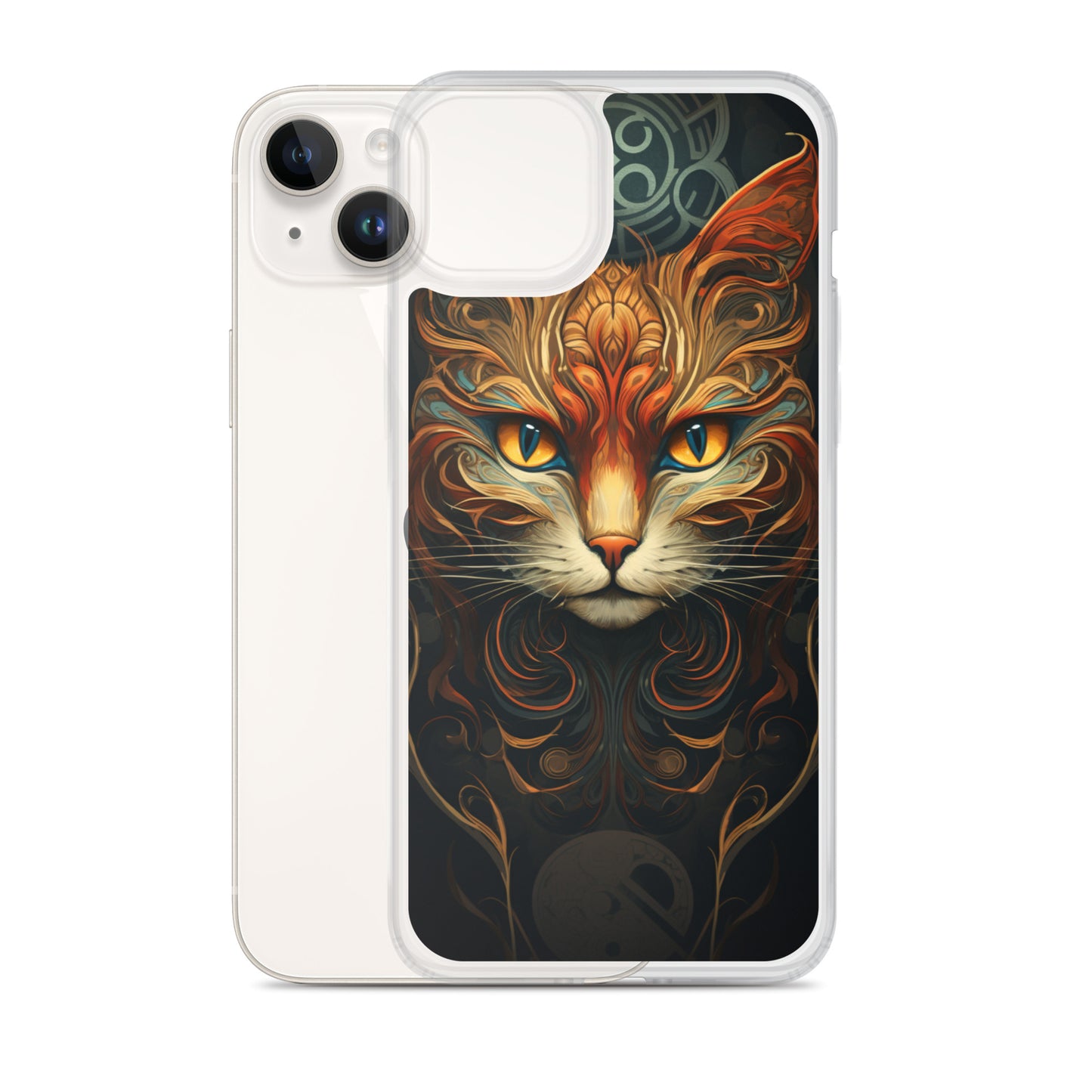 Art Nouveau Cat #2 iPhone Case